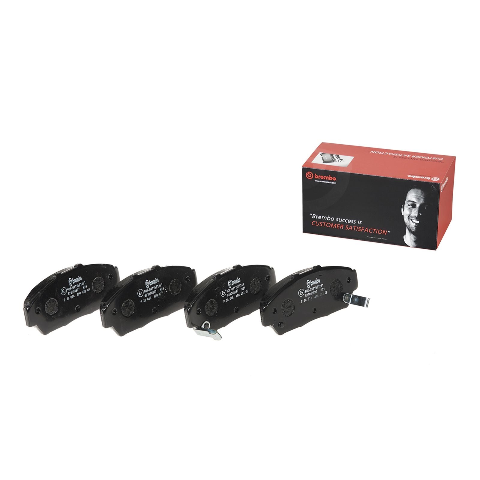 PRIME Low-Met Front Disc Brake Pad Set - P28048_26