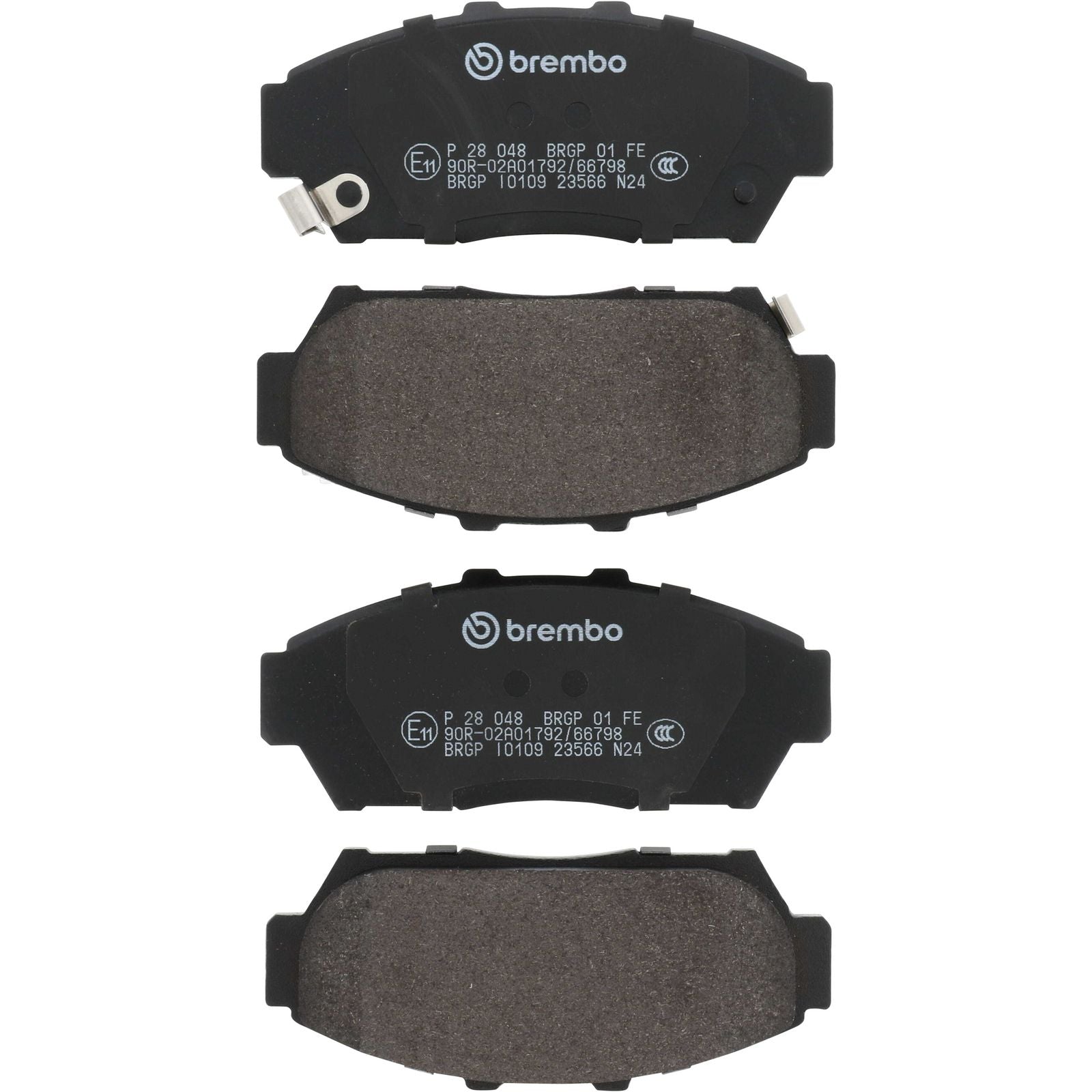 PRIME Low-Met Front Disc Brake Pad Set - P28048_29