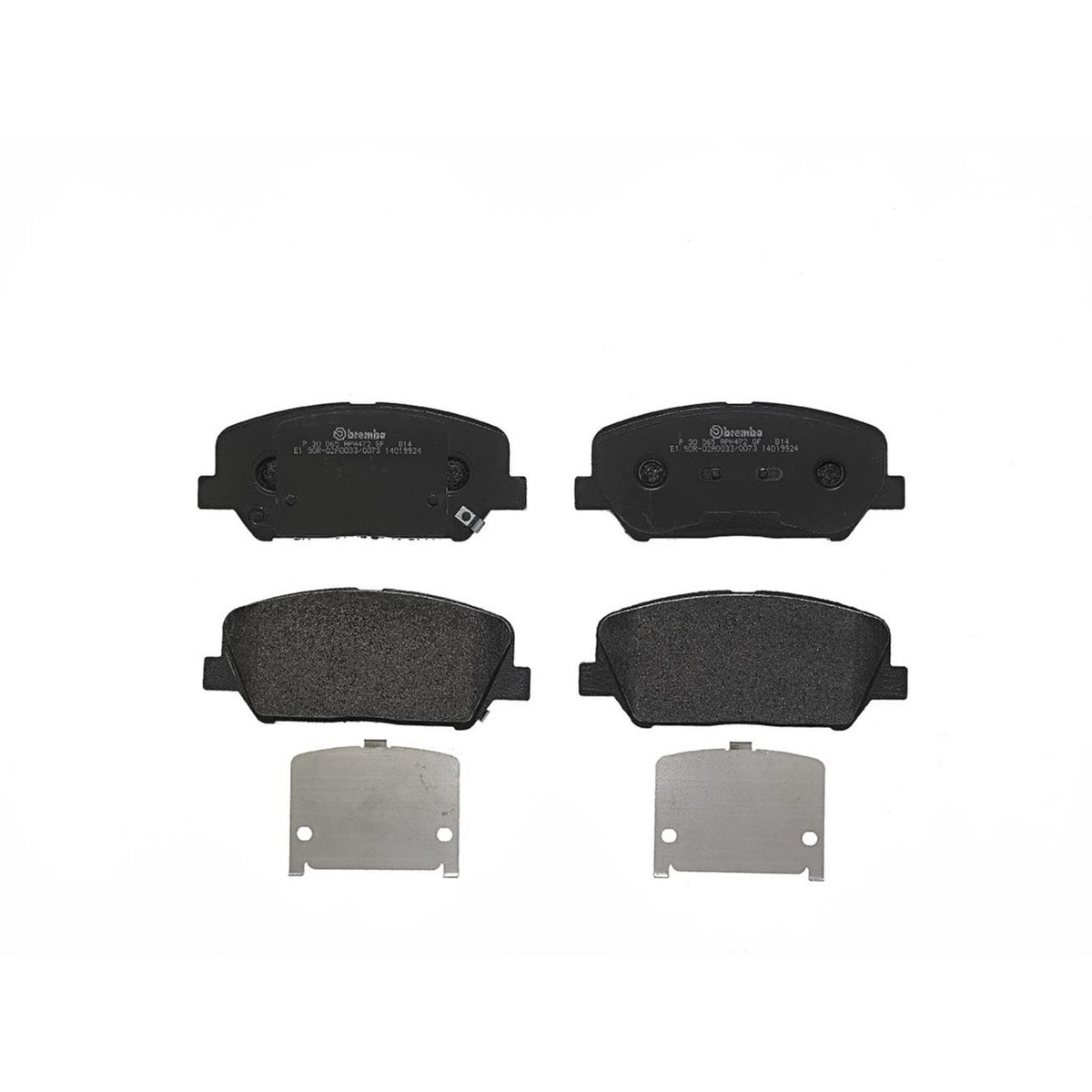 PRIME Low-Met Front Disc Brake Pad Set - P30065_01