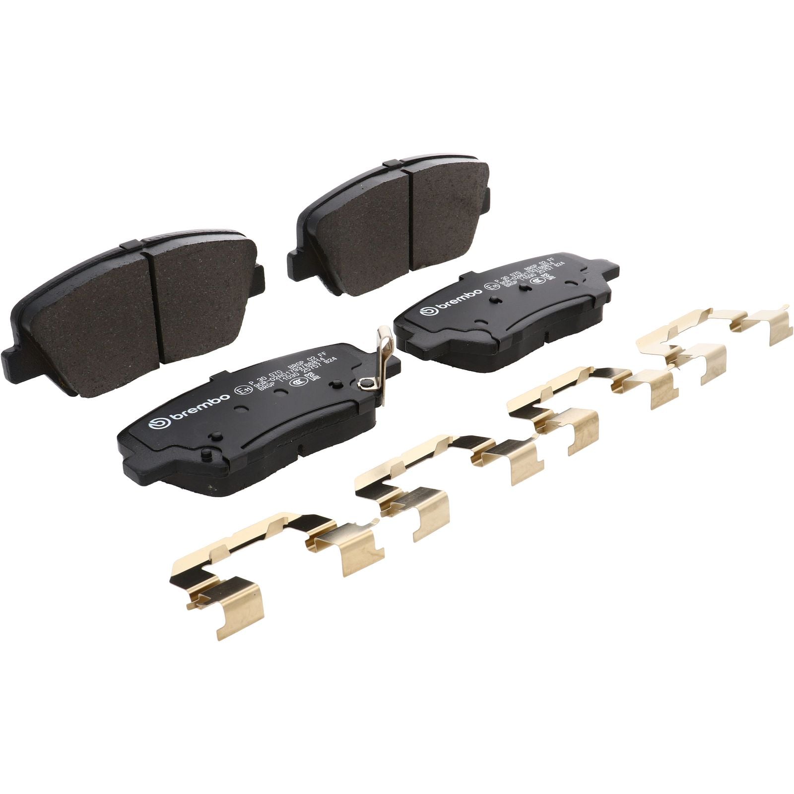 PRIME Low-Met Front Disc Brake Pad Set - P30070_01