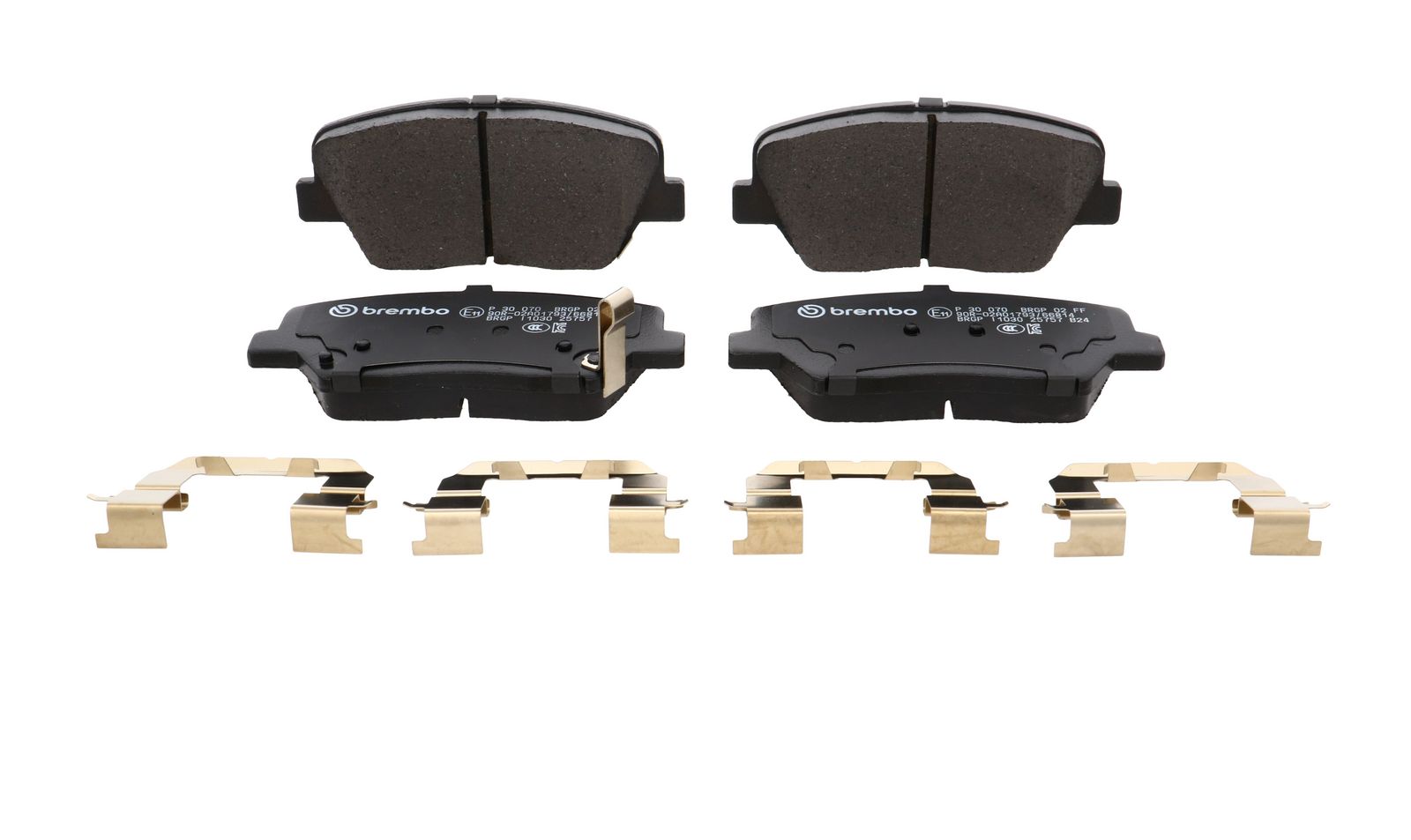 PRIME Low-Met Front Disc Brake Pad Set - P30070_02