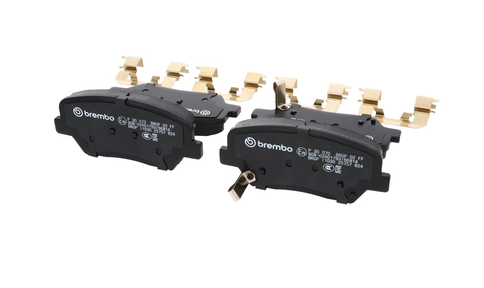 PRIME Low-Met Front Disc Brake Pad Set - P30070_15