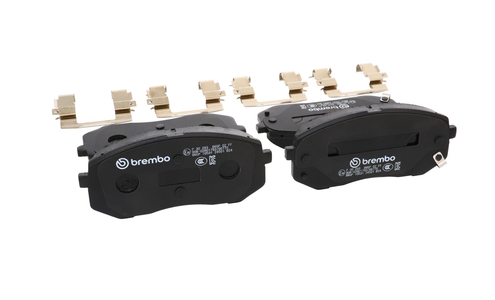 PRIME Low-Met Front Disc Brake Pad Set - P30093_13