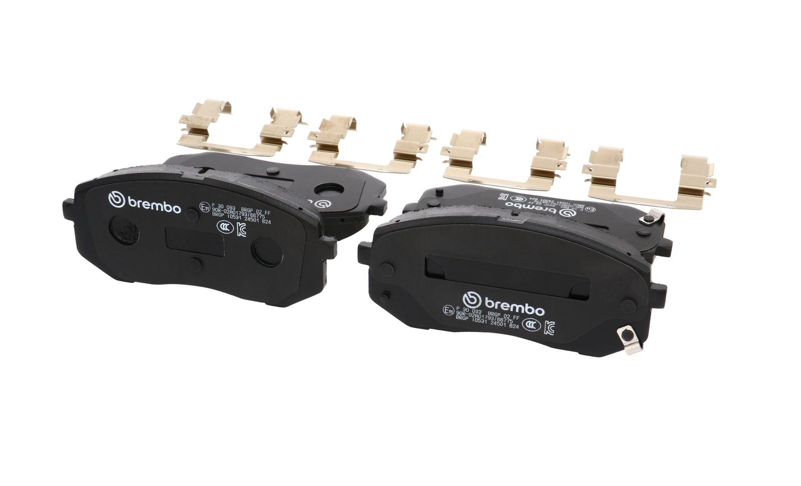 PRIME Low-Met Front Disc Brake Pad Set - P30093_15