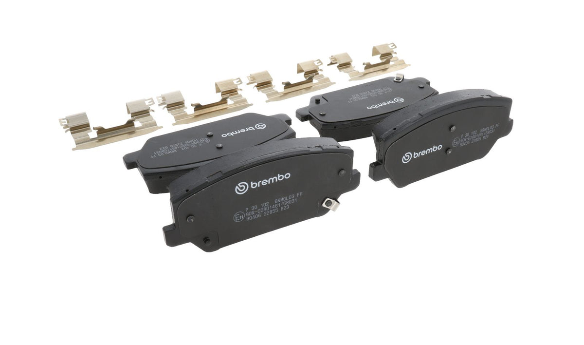 PRIME Low-Met Front Disc Brake Pad Set - P30102_12