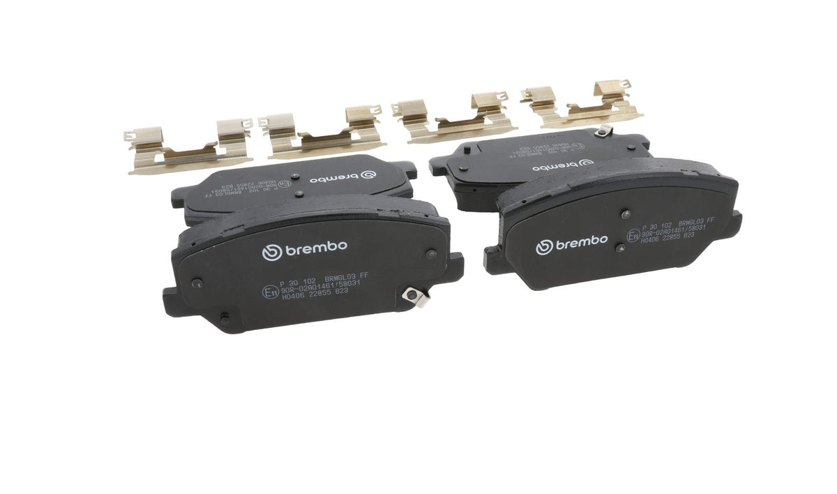 PRIME Low-Met Front Disc Brake Pad Set - P30102_13