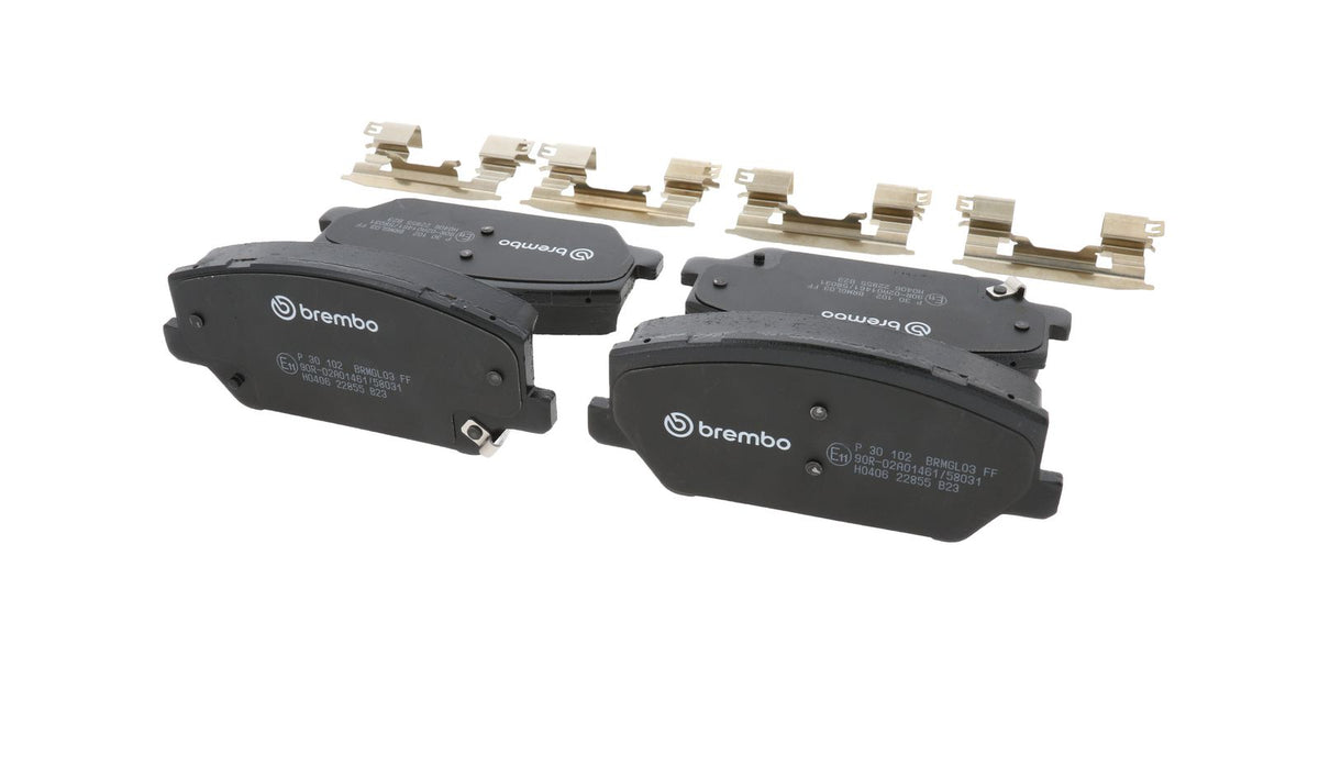 PRIME Low-Met Front Disc Brake Pad Set - P30102_15