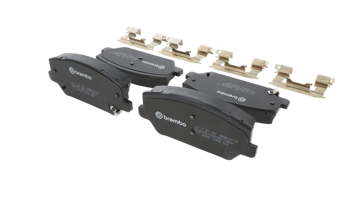 PRIME Low-Met Front Disc Brake Pad Set - P30102_16