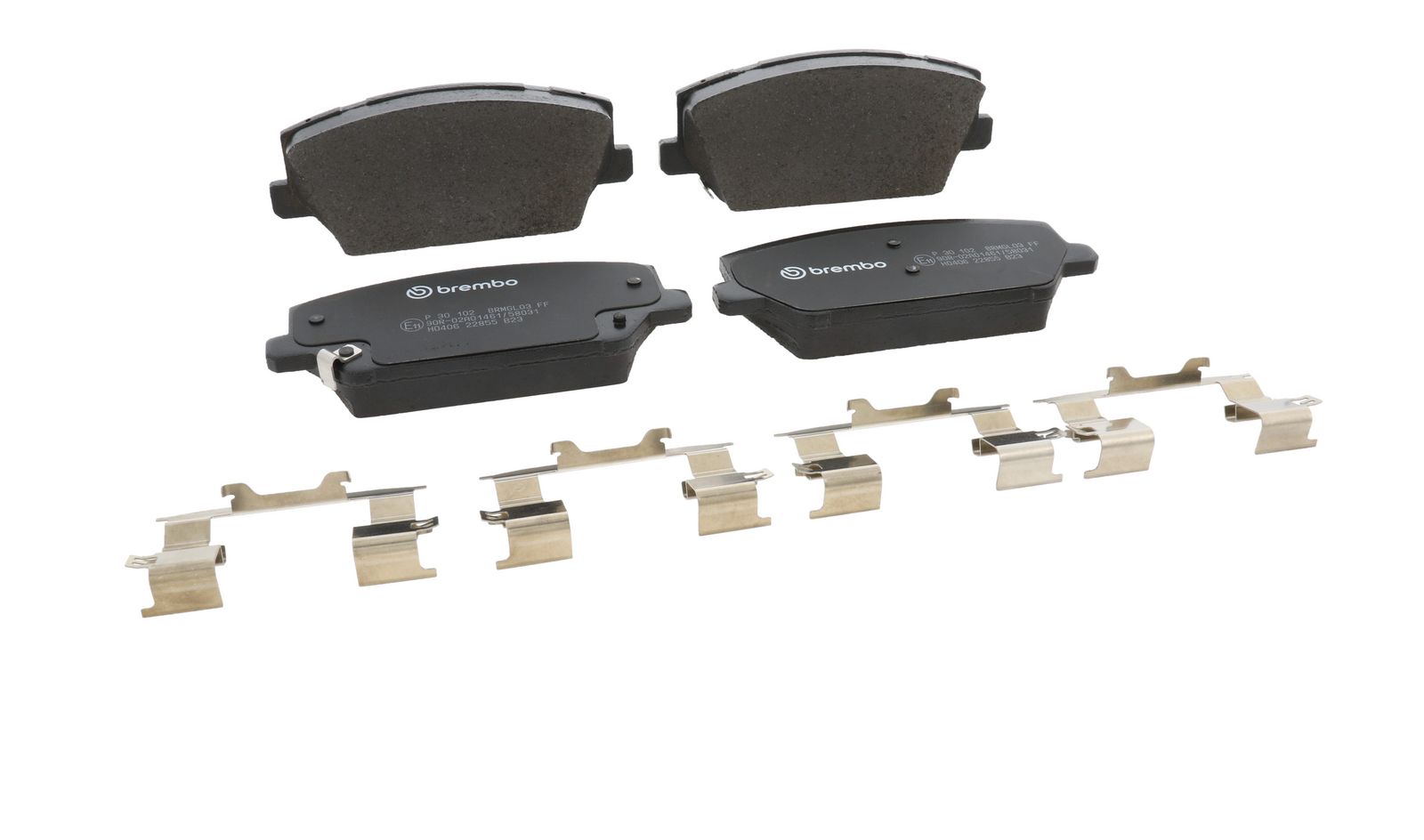 PRIME Low-Met Front Disc Brake Pad Set - P30102_25