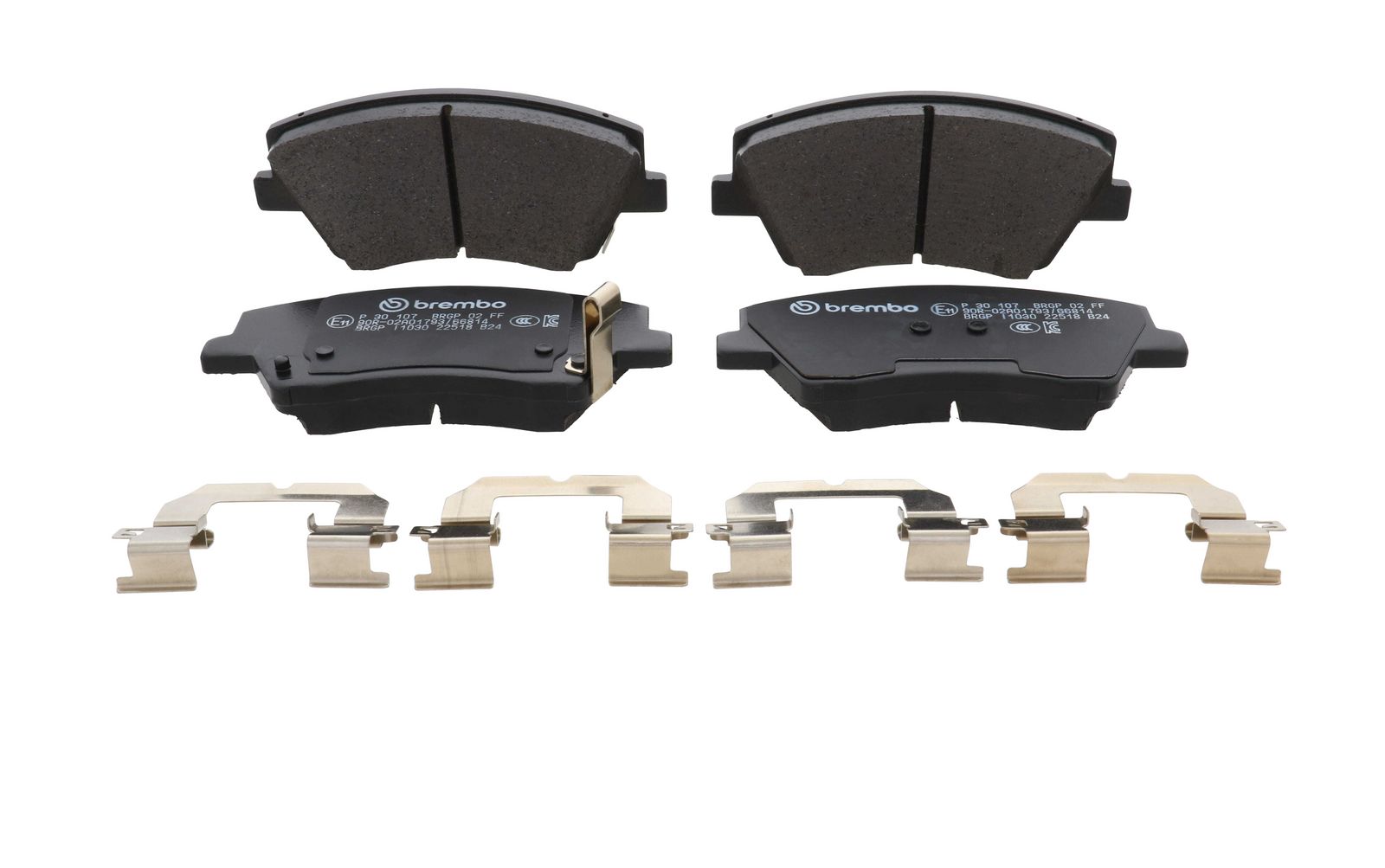 PRIME Low-Met Front Disc Brake Pad Set - P30107_02