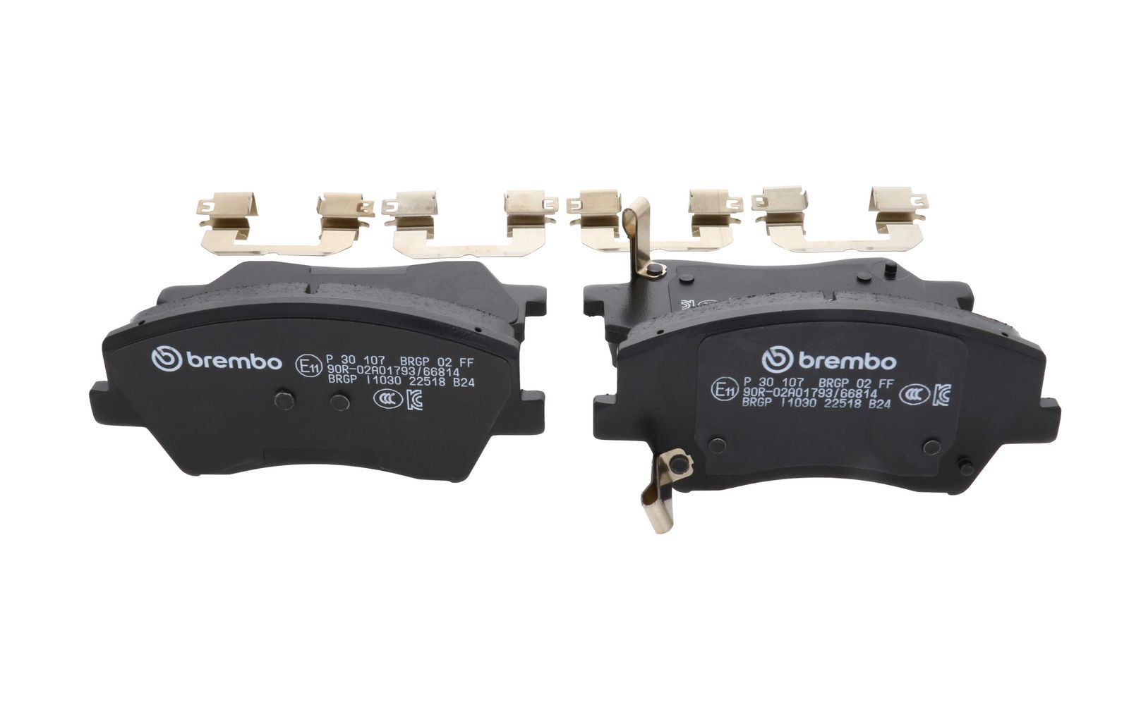 PRIME Low-Met Front Disc Brake Pad Set - P30107_14