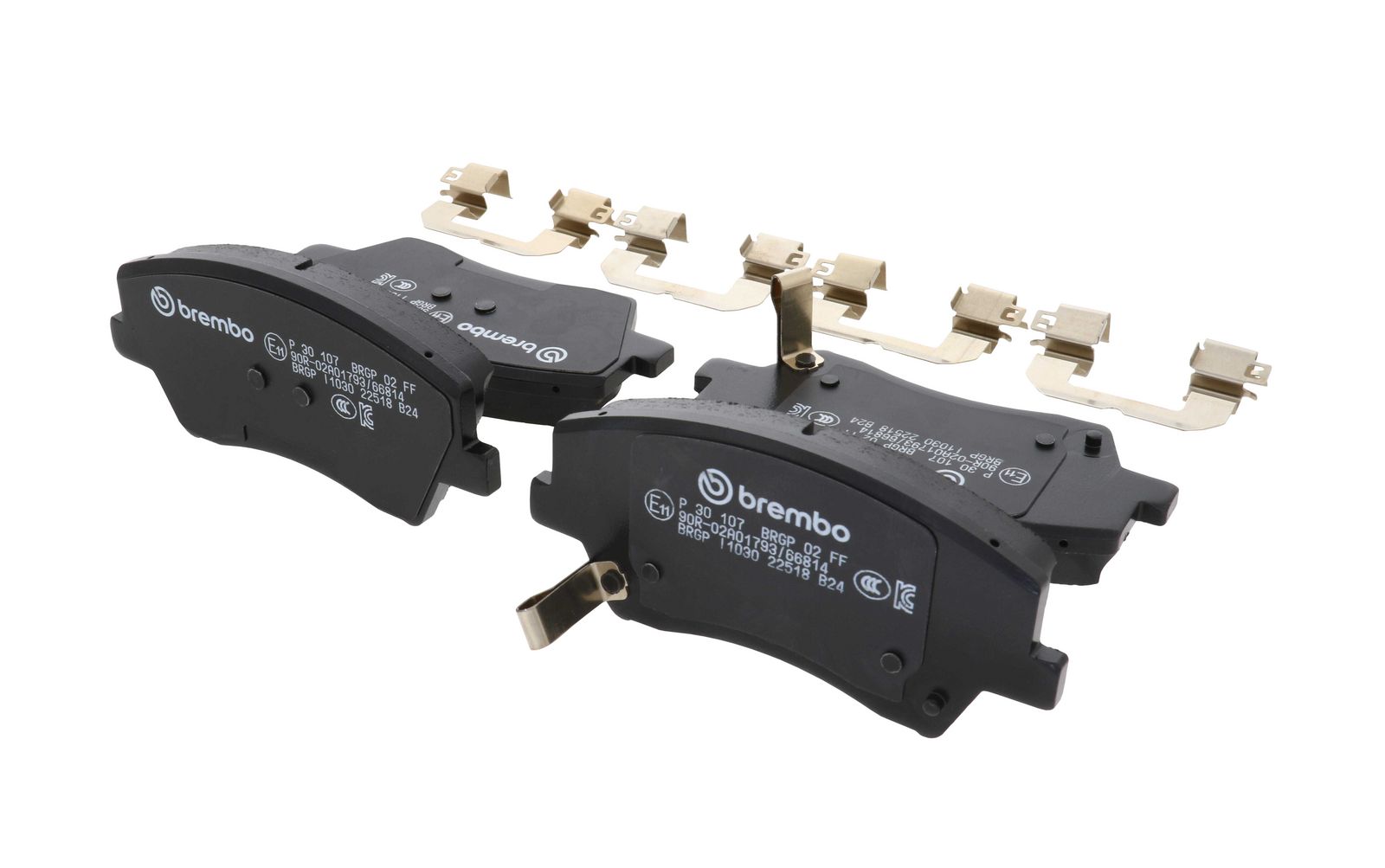 PRIME Low-Met Front Disc Brake Pad Set - P30107_16