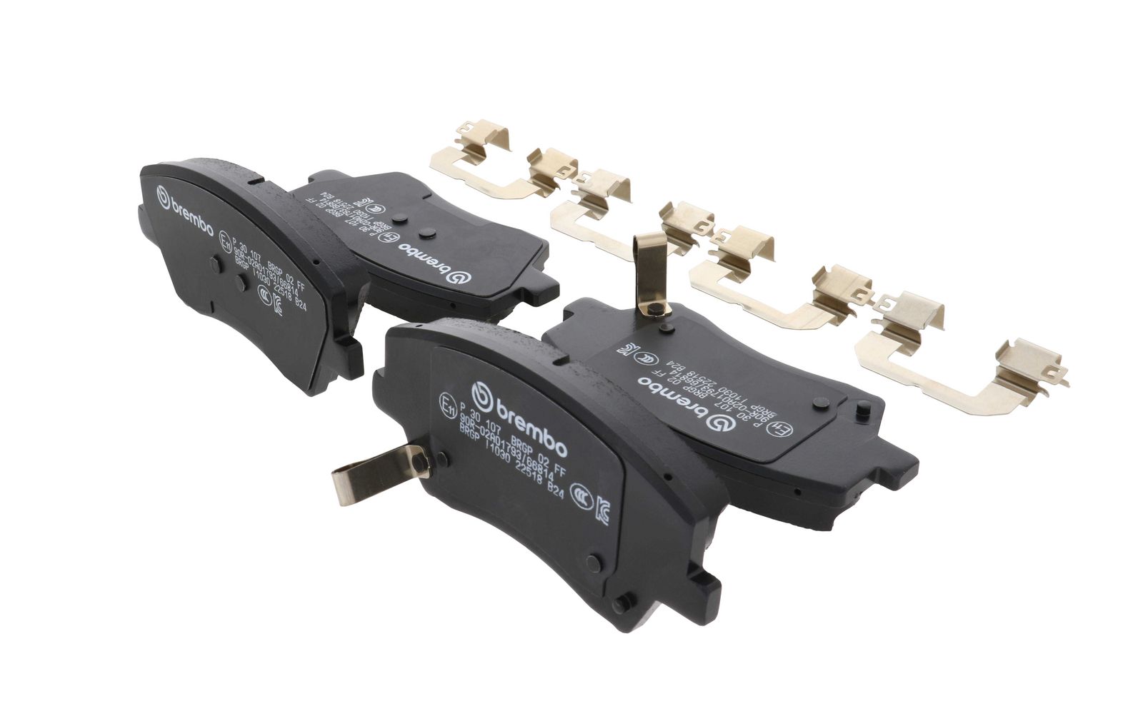 PRIME Low-Met Front Disc Brake Pad Set - P30107_17