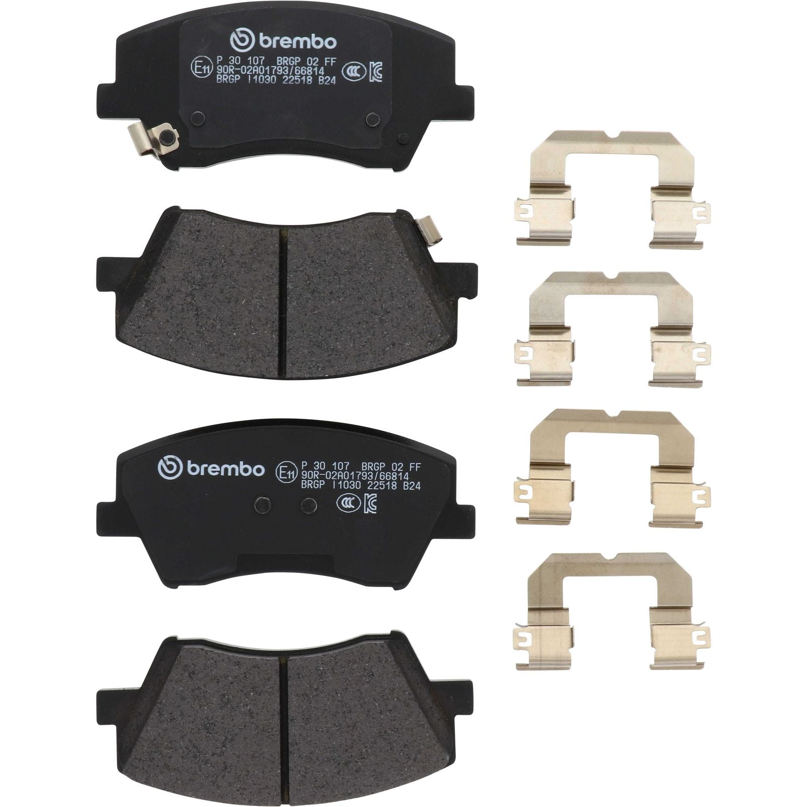 PRIME Low-Met Front Disc Brake Pad Set - P30107_26