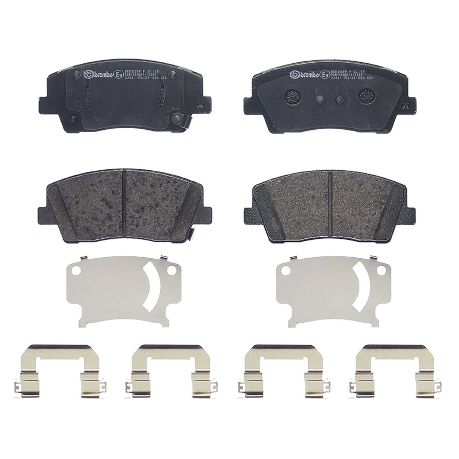 PRIME Low-Met Front Disc Brake Pad Set - P30108_01