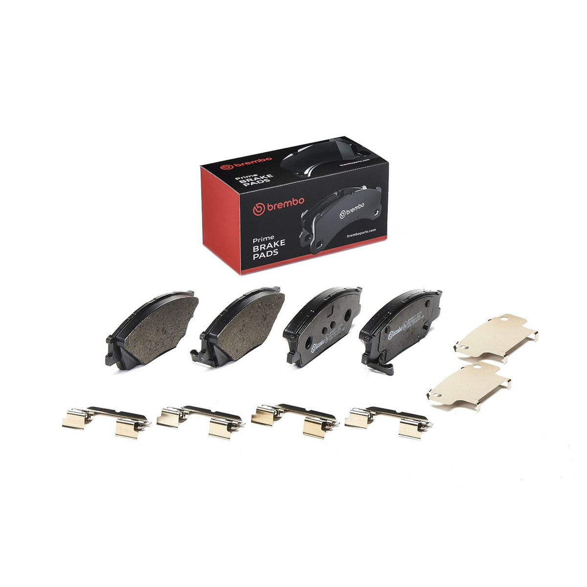 PRIME Low-Met Front Disc Brake Pad Set - P30126_03