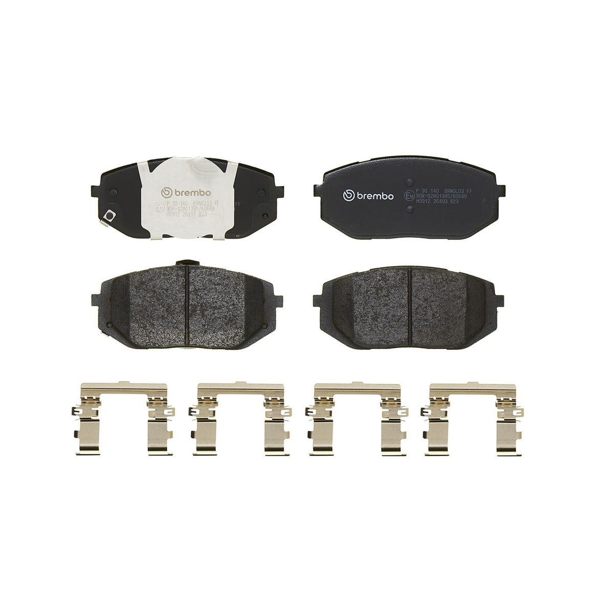 PRIME Low-Met Front Disc Brake Pad Set - P30140_01