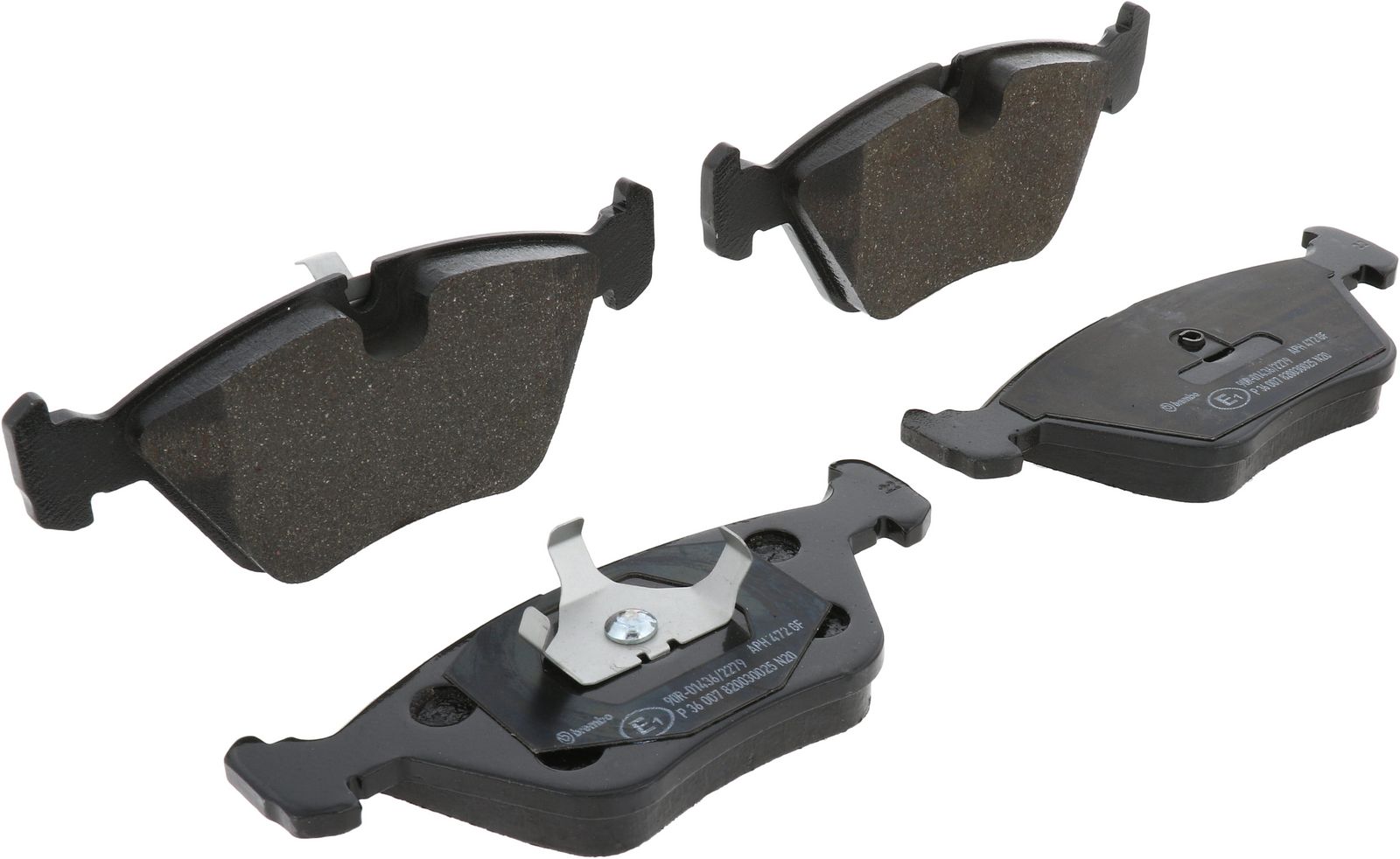 PRIME Low-Met Front Disc Brake Pad Set - P36007_04