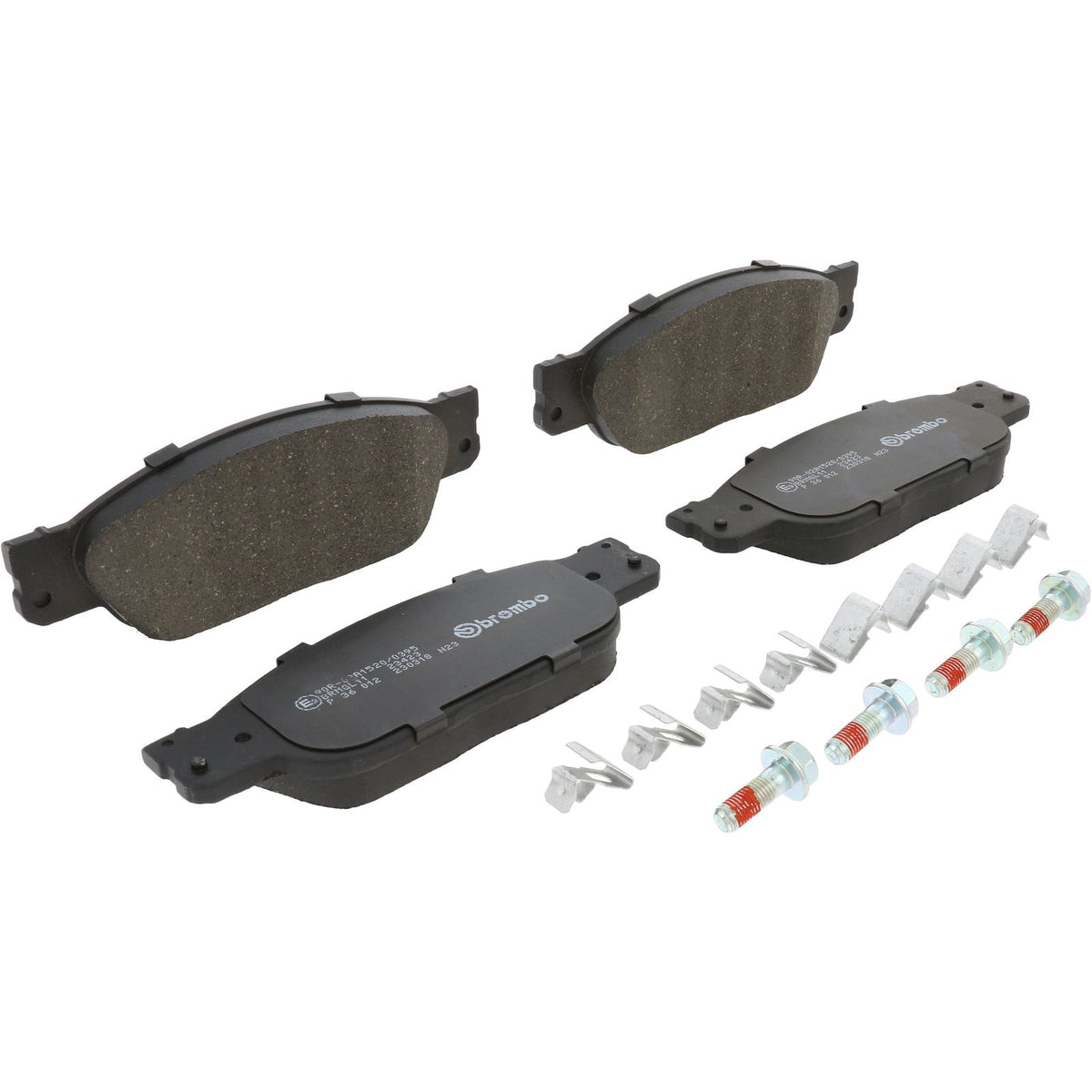 PRIME Low-Met Front Disc Brake Pad Set - P36012_02
