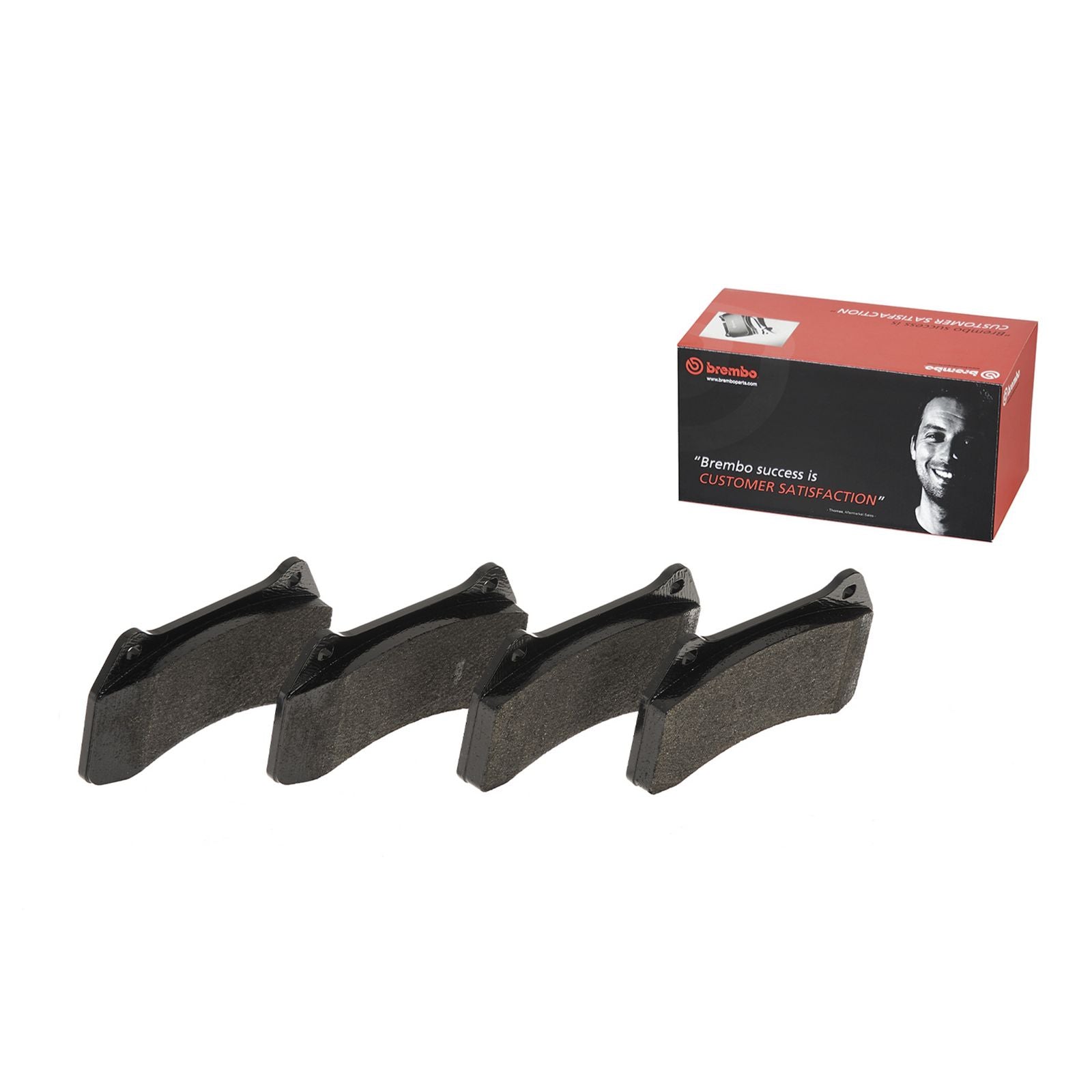 PRIME Low-Met Front Disc Brake Pad Set - P36014_01