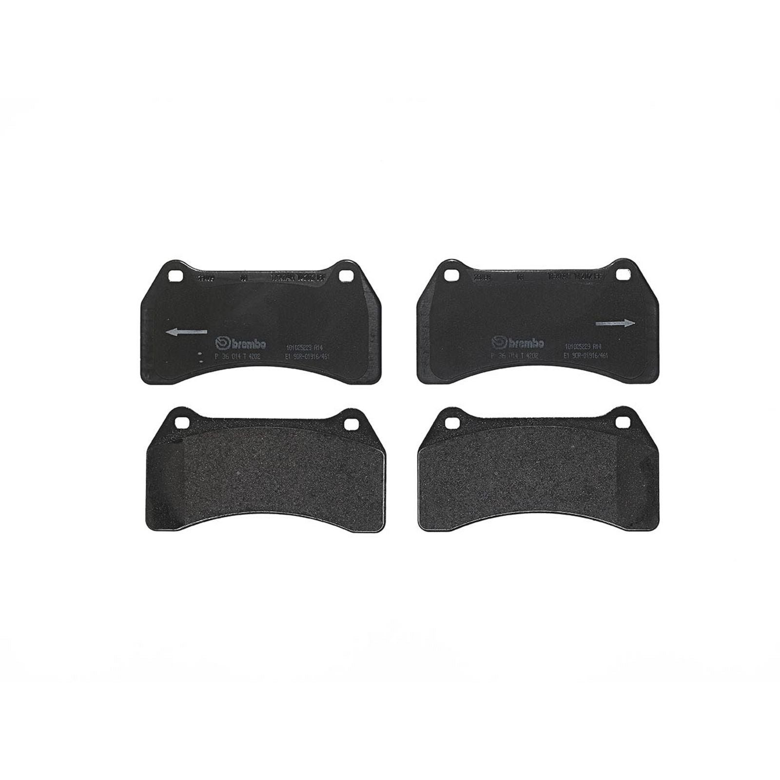 PRIME Low-Met Front Disc Brake Pad Set - P36014_02