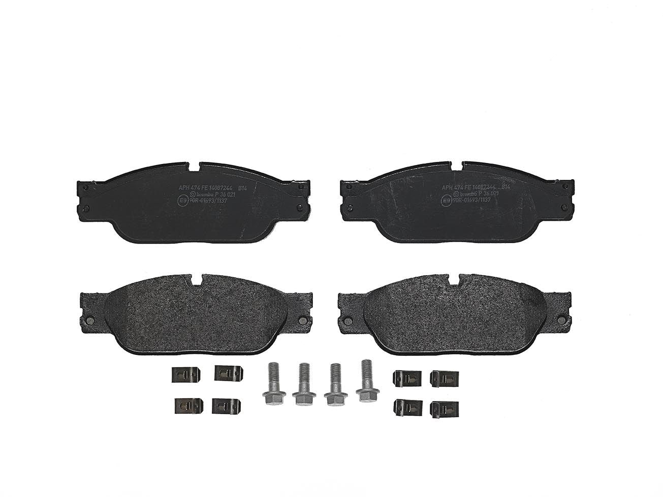 PRIME Low-Met Front Disc Brake Pad Set - P36021_02