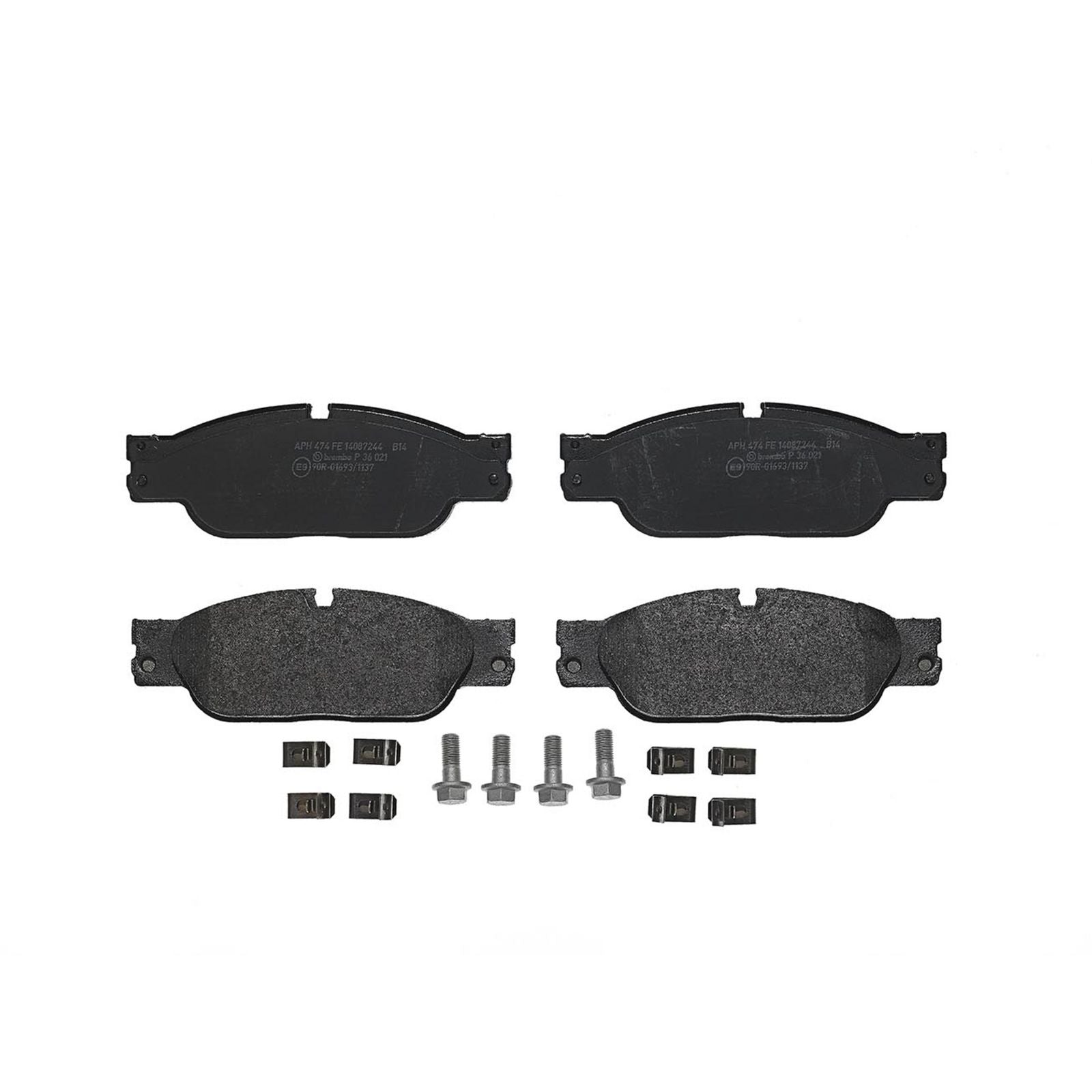 PRIME Low-Met Front Disc Brake Pad Set - P36021_02