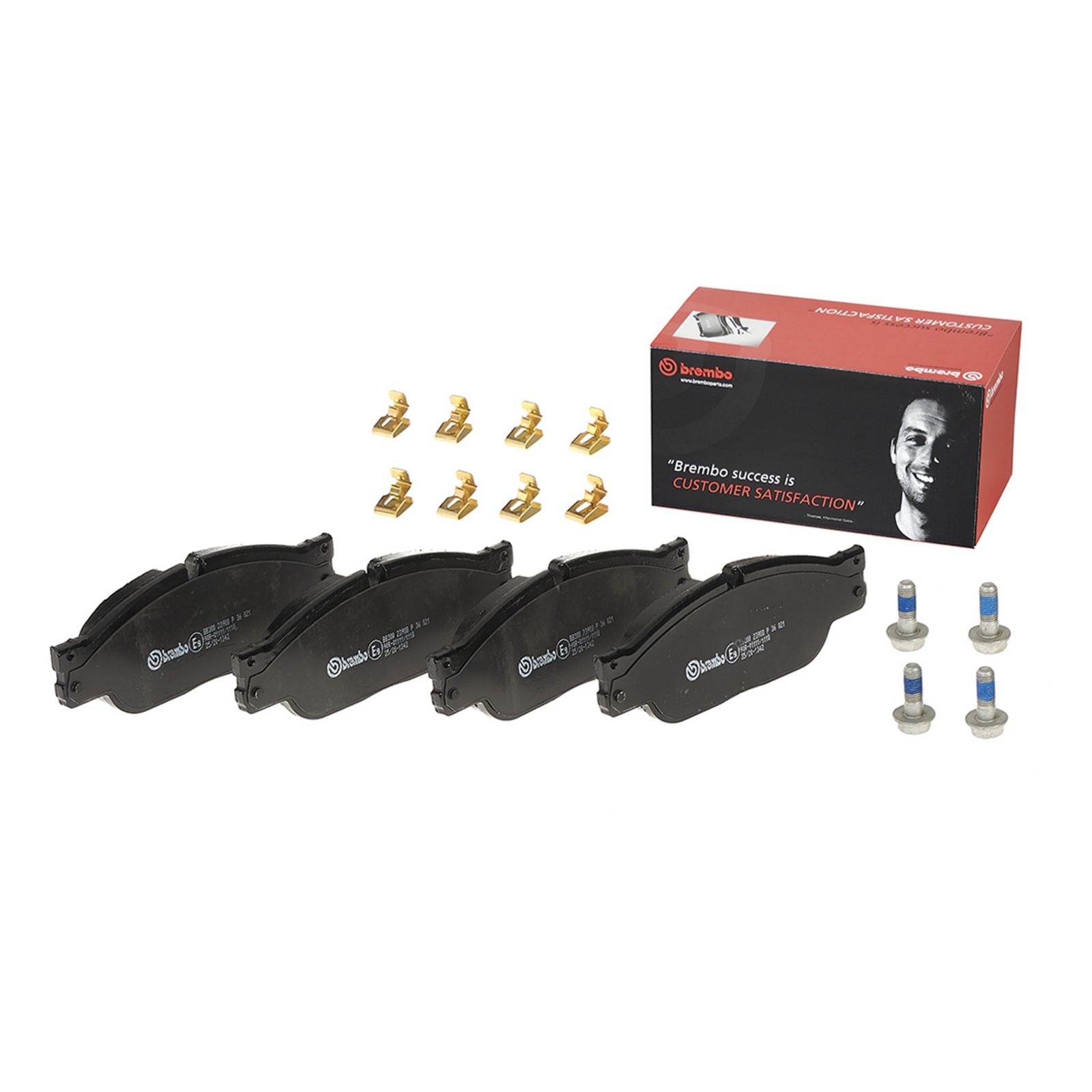 PRIME Low-Met Front Disc Brake Pad Set - P36021_03