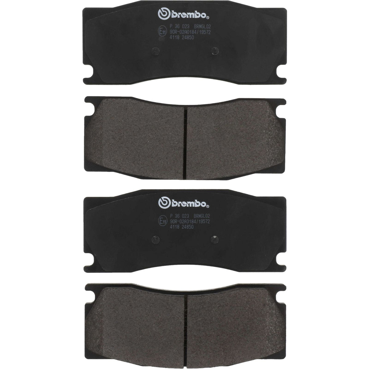 PRIME Low-Met Front Disc Brake Pad Set - P36023_02