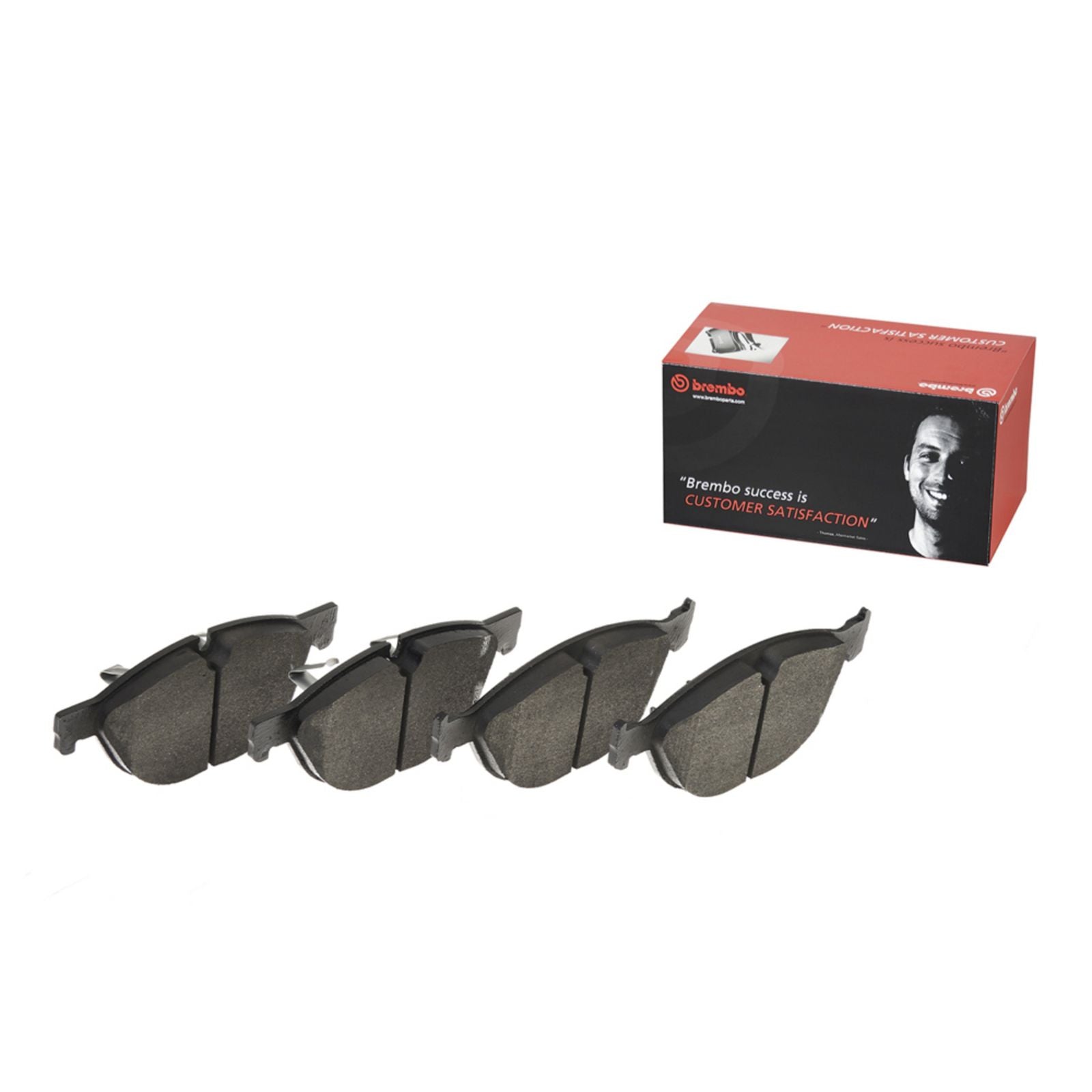 PRIME Low-Met Front Disc Brake Pad Set - P36025_01