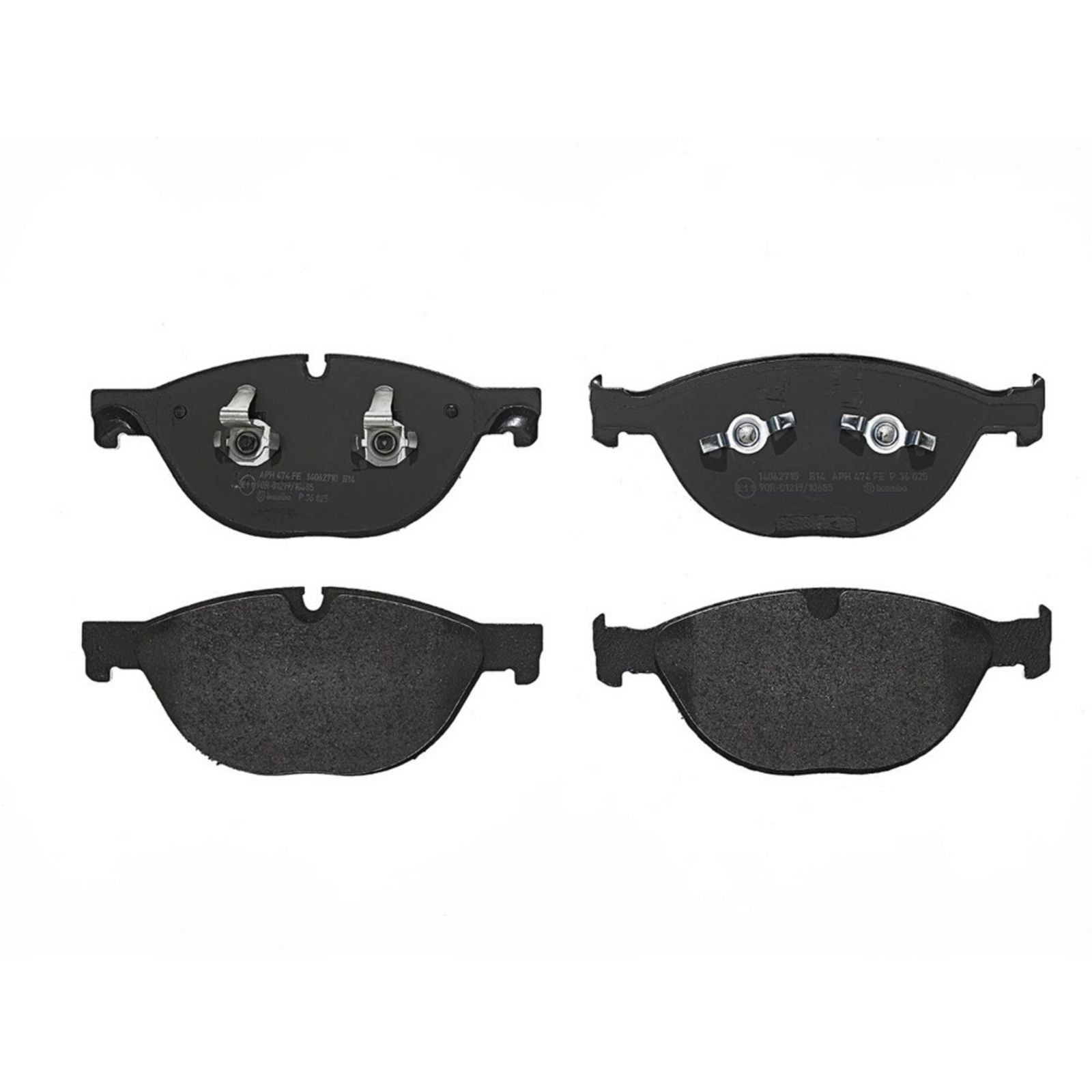 PRIME Low-Met Front Disc Brake Pad Set - P36025_02