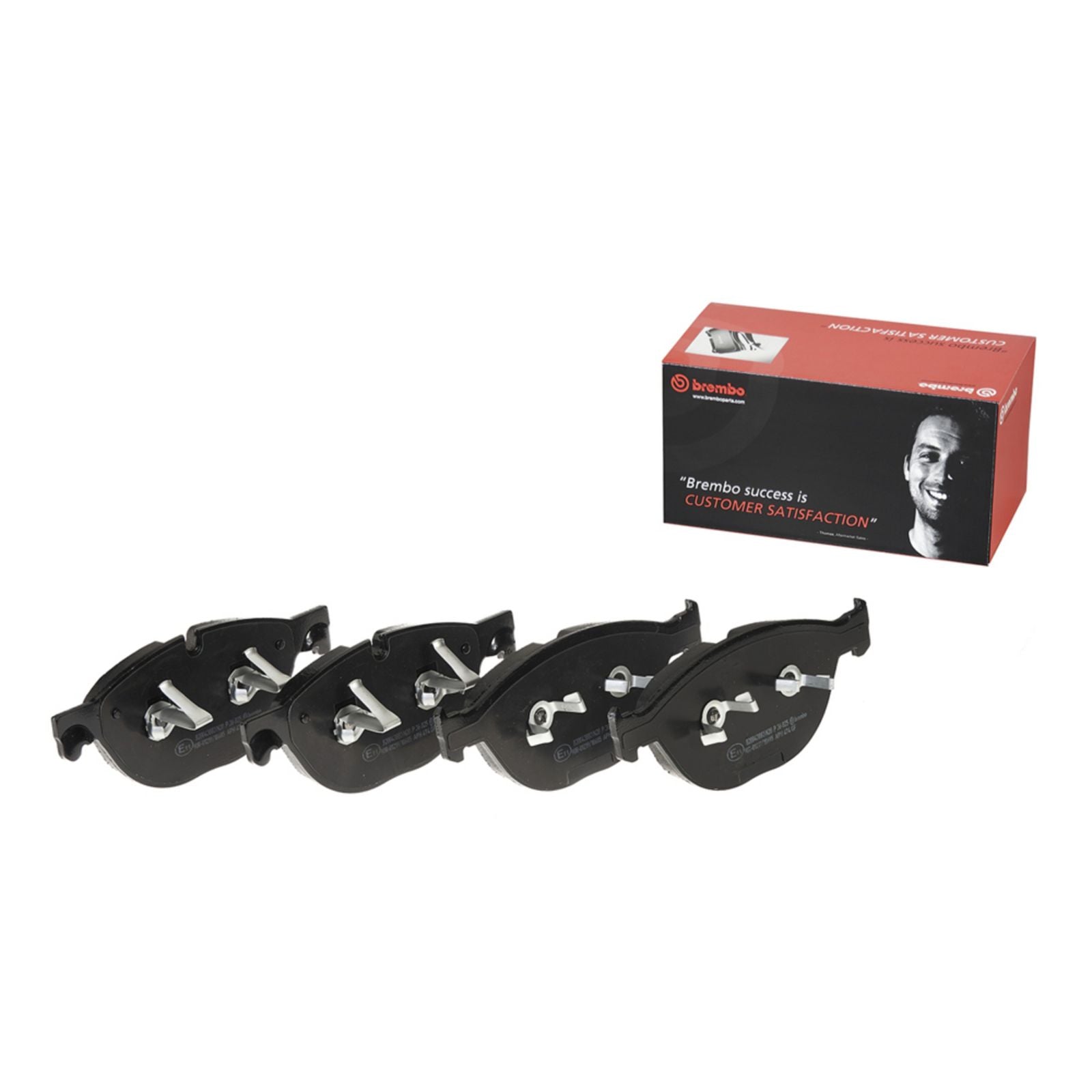 PRIME Low-Met Front Disc Brake Pad Set - P36025_03