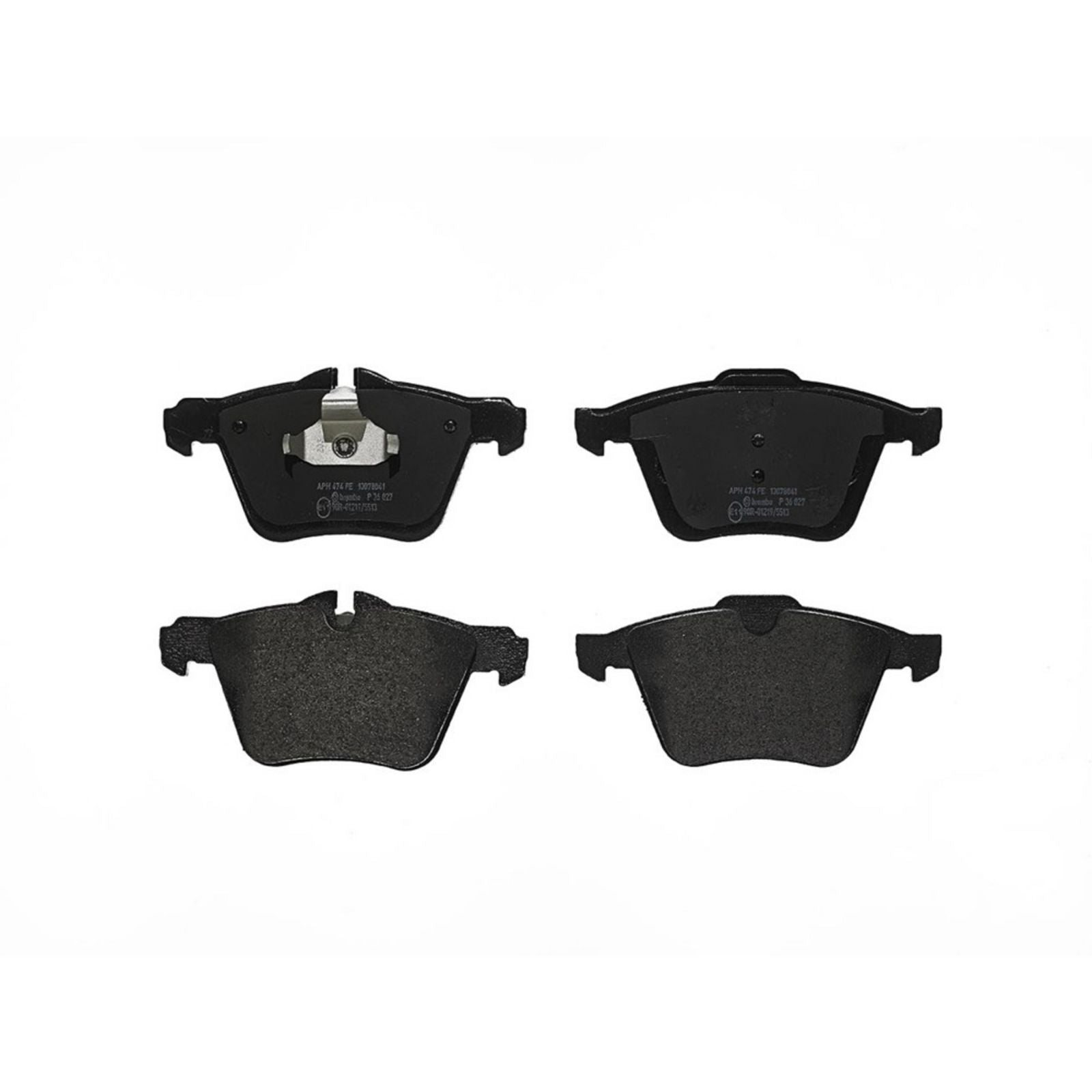 PRIME Low-Met Front Disc Brake Pad Set - P36027_02