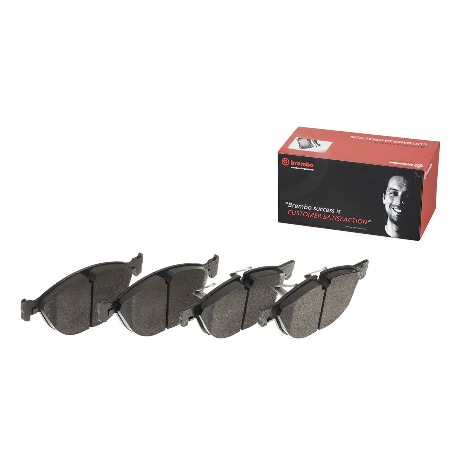 PRIME Low-Met Front Disc Brake Pad Set - P36029_01