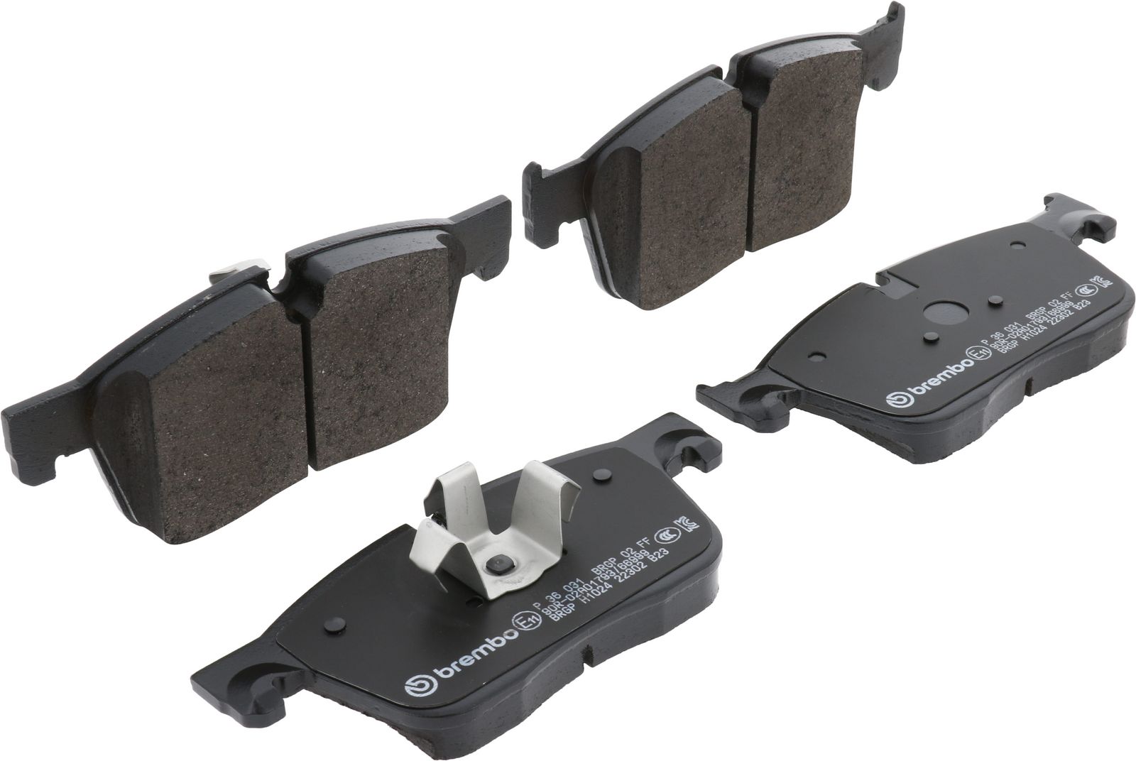PRIME Low-Met Front Disc Brake Pad Set - P36031_02