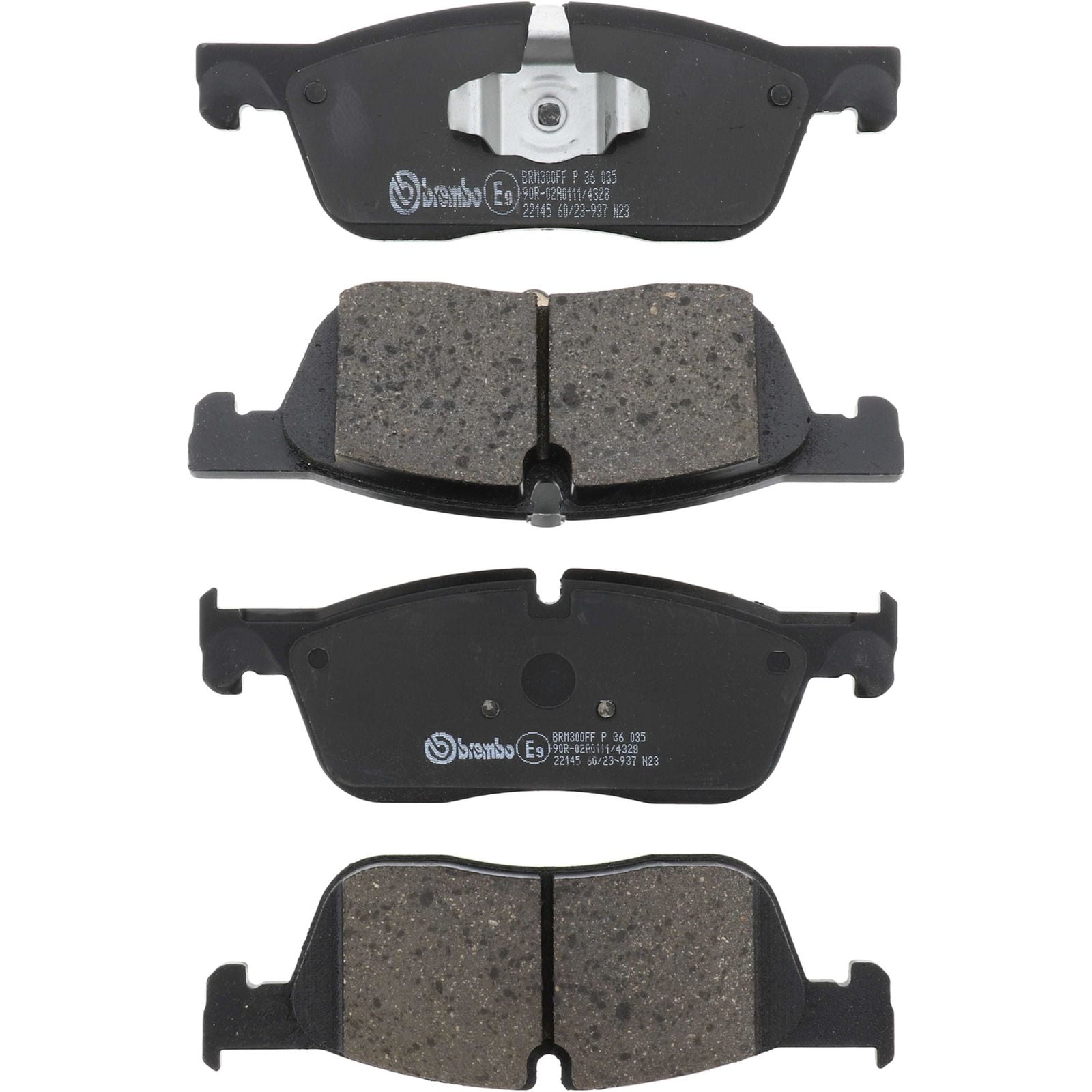 PRIME Low-Met Front Disc Brake Pad Set - P36035_04