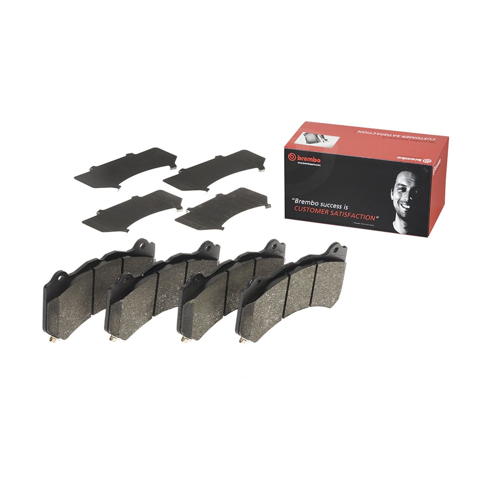 PRIME Low-Met Front Disc Brake Pad Set - P37018_01