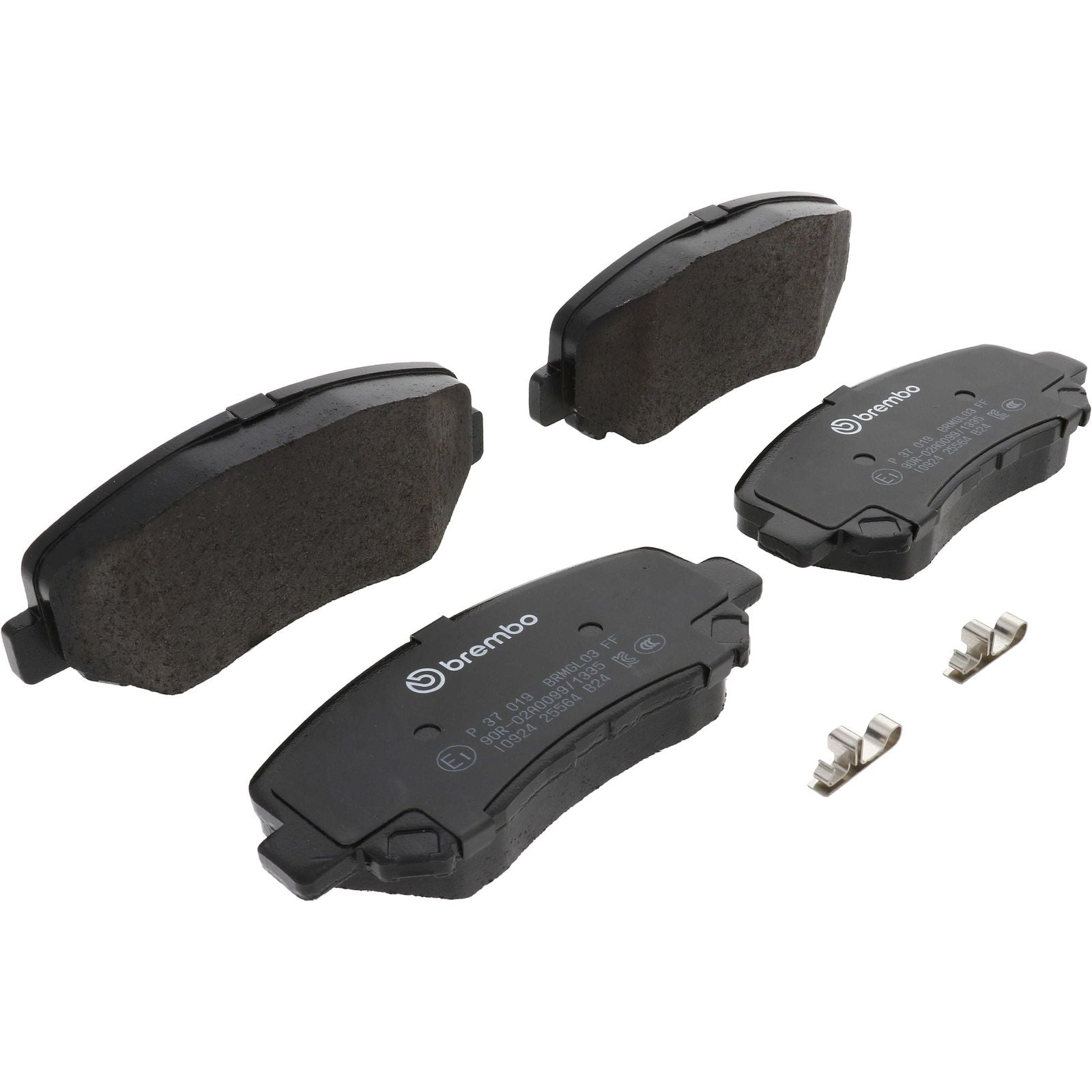 PRIME Low-Met Front Disc Brake Pad Set - P37019_01