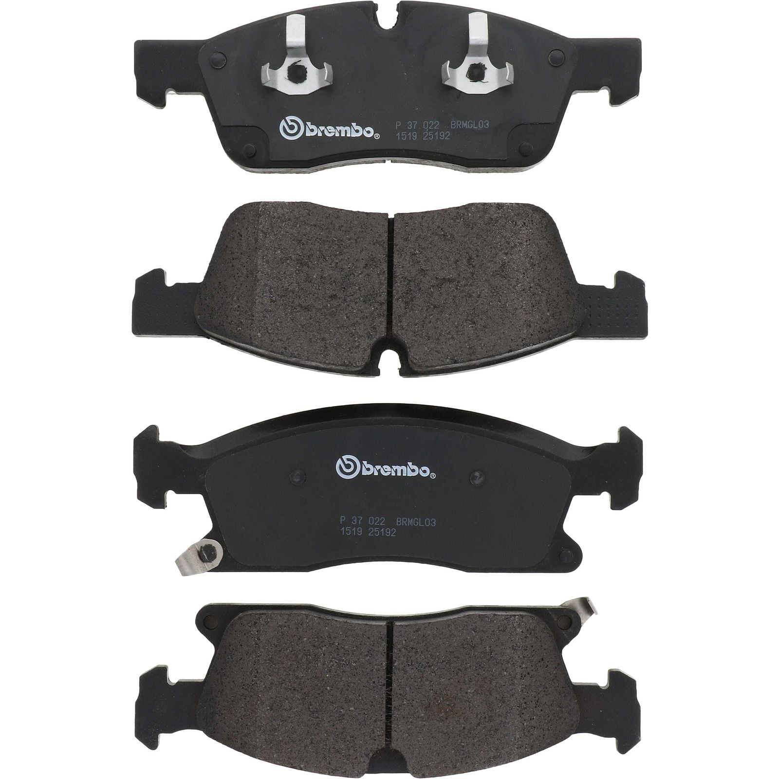 PRIME Low-Met Front Disc Brake Pad Set - P37022_02