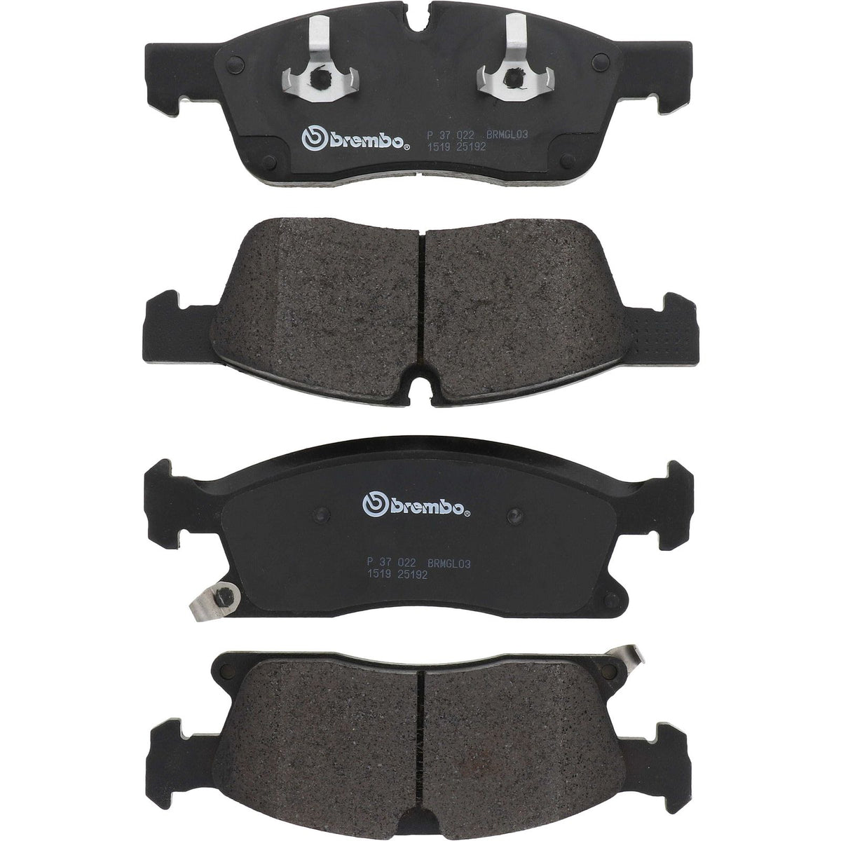 PRIME Low-Met Front Disc Brake Pad Set - P37022_02