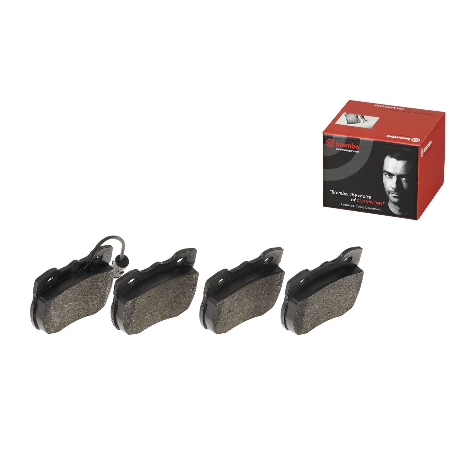 PRIME Low-Met Front Disc Brake Pad Set - P44004_01