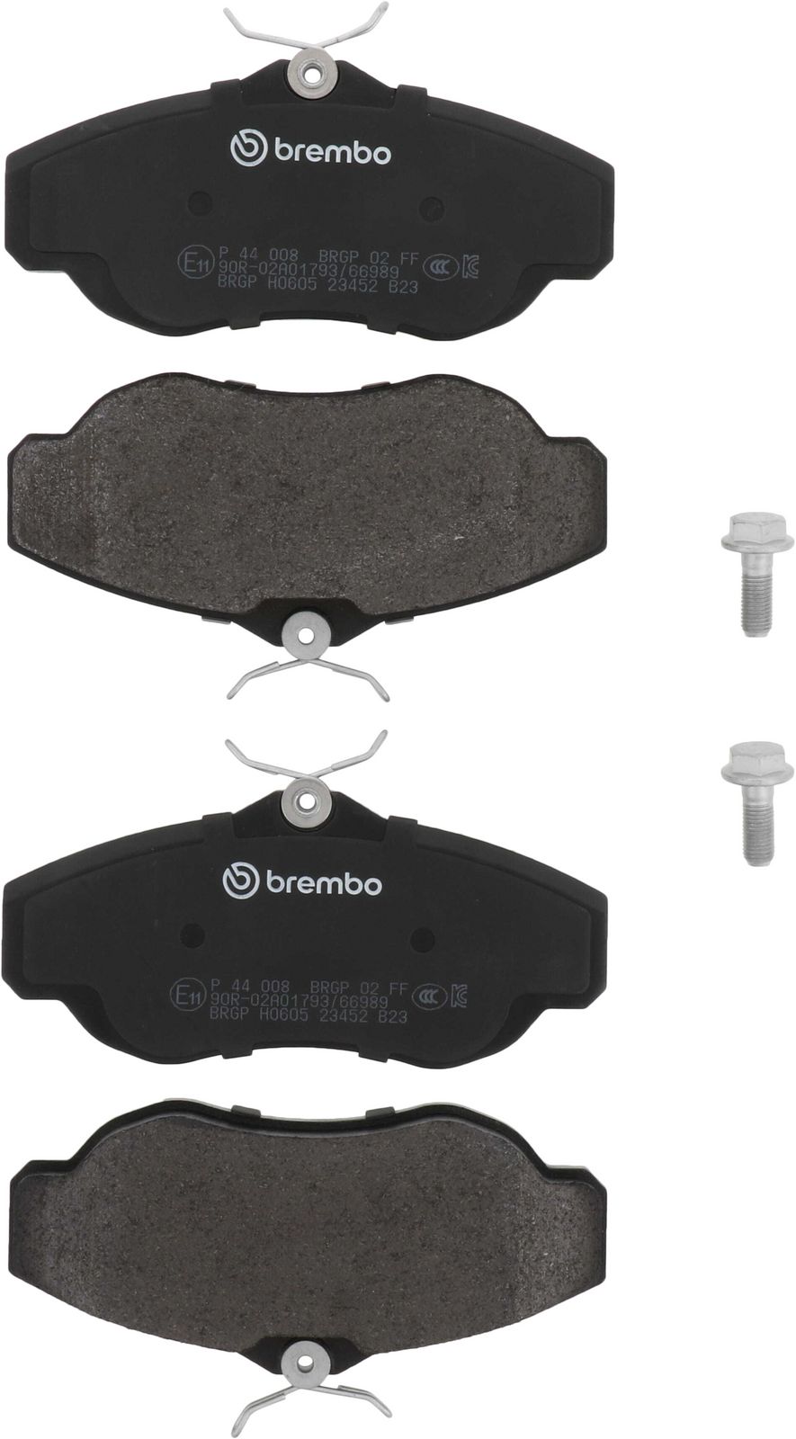 PRIME Low-Met Front Disc Brake Pad Set - P44008_01