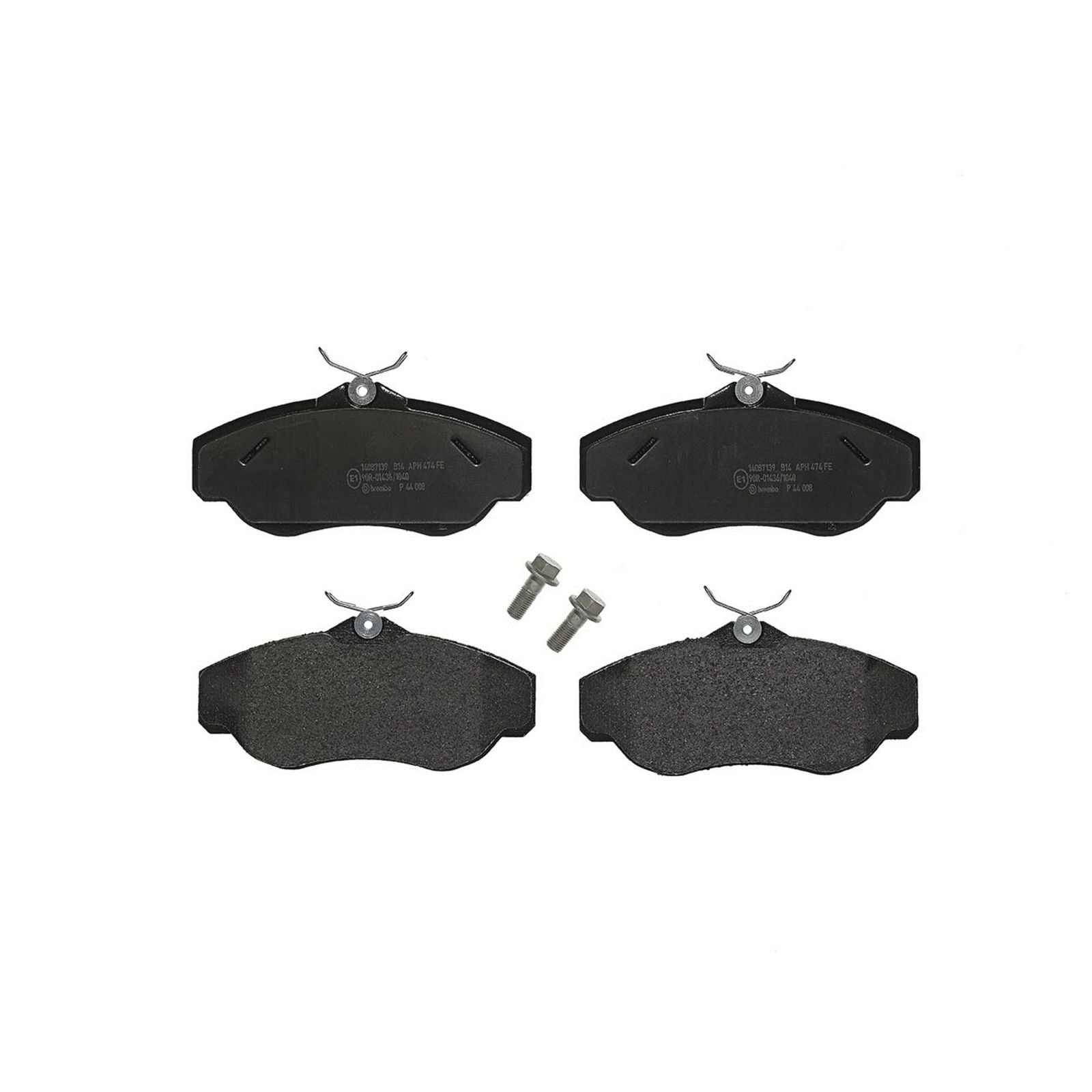 PRIME Low-Met Front Disc Brake Pad Set - P44008_04