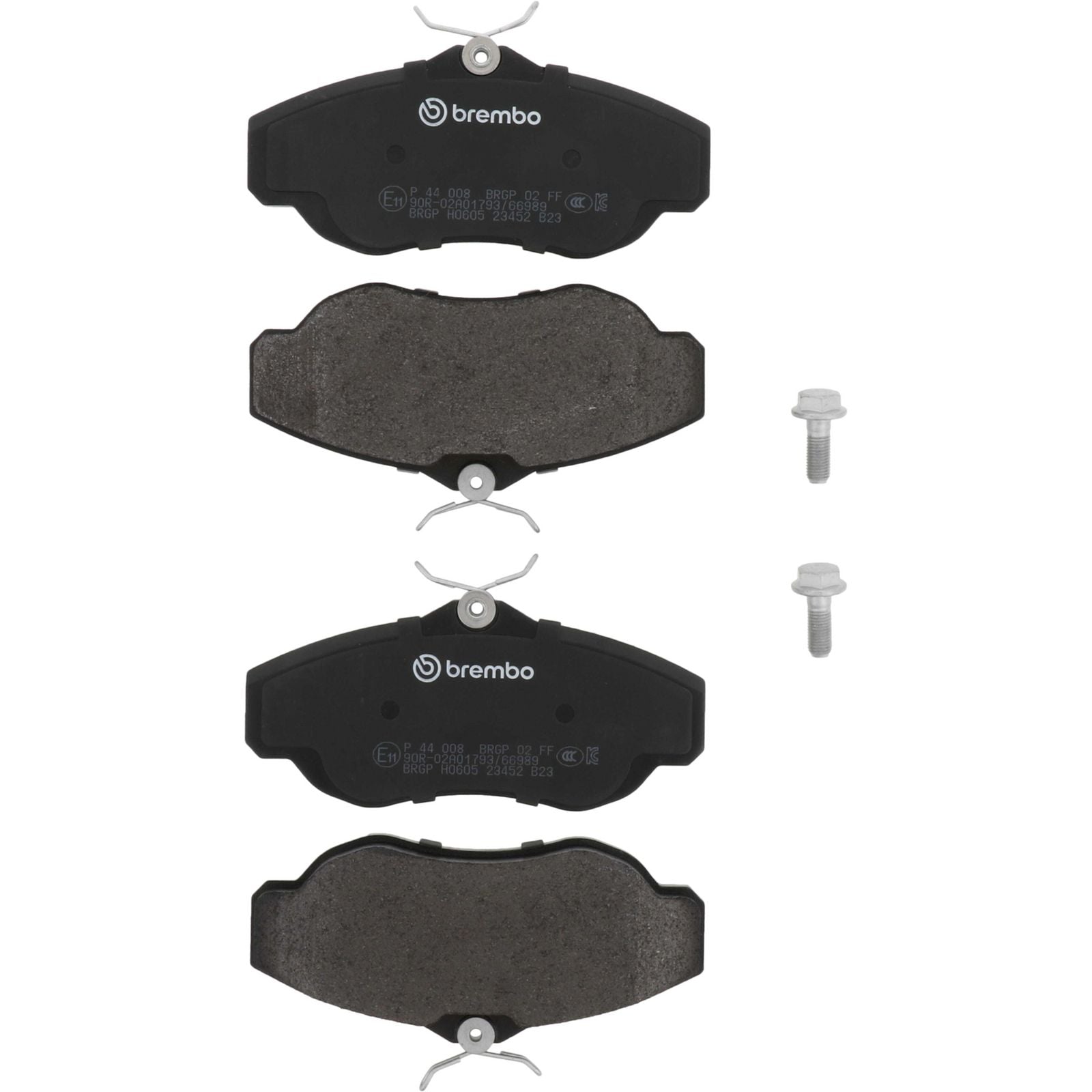 PRIME Low-Met Front Disc Brake Pad Set - P44008_05