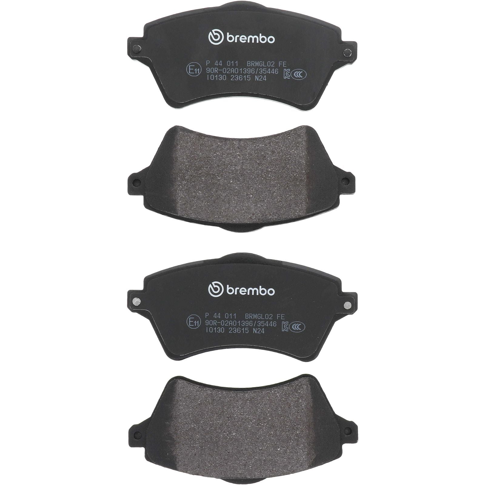 PRIME Low-Met Front Disc Brake Pad Set - P44011_02