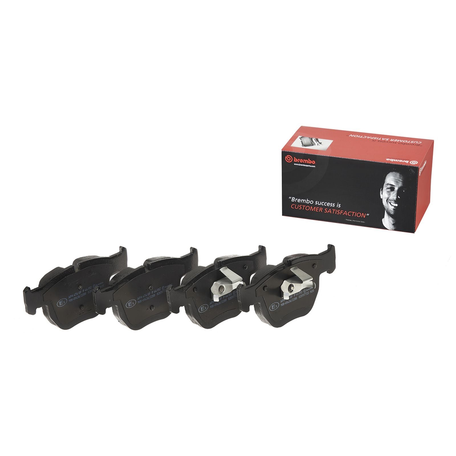 PRIME Low-Met Front Disc Brake Pad Set - P44012_02