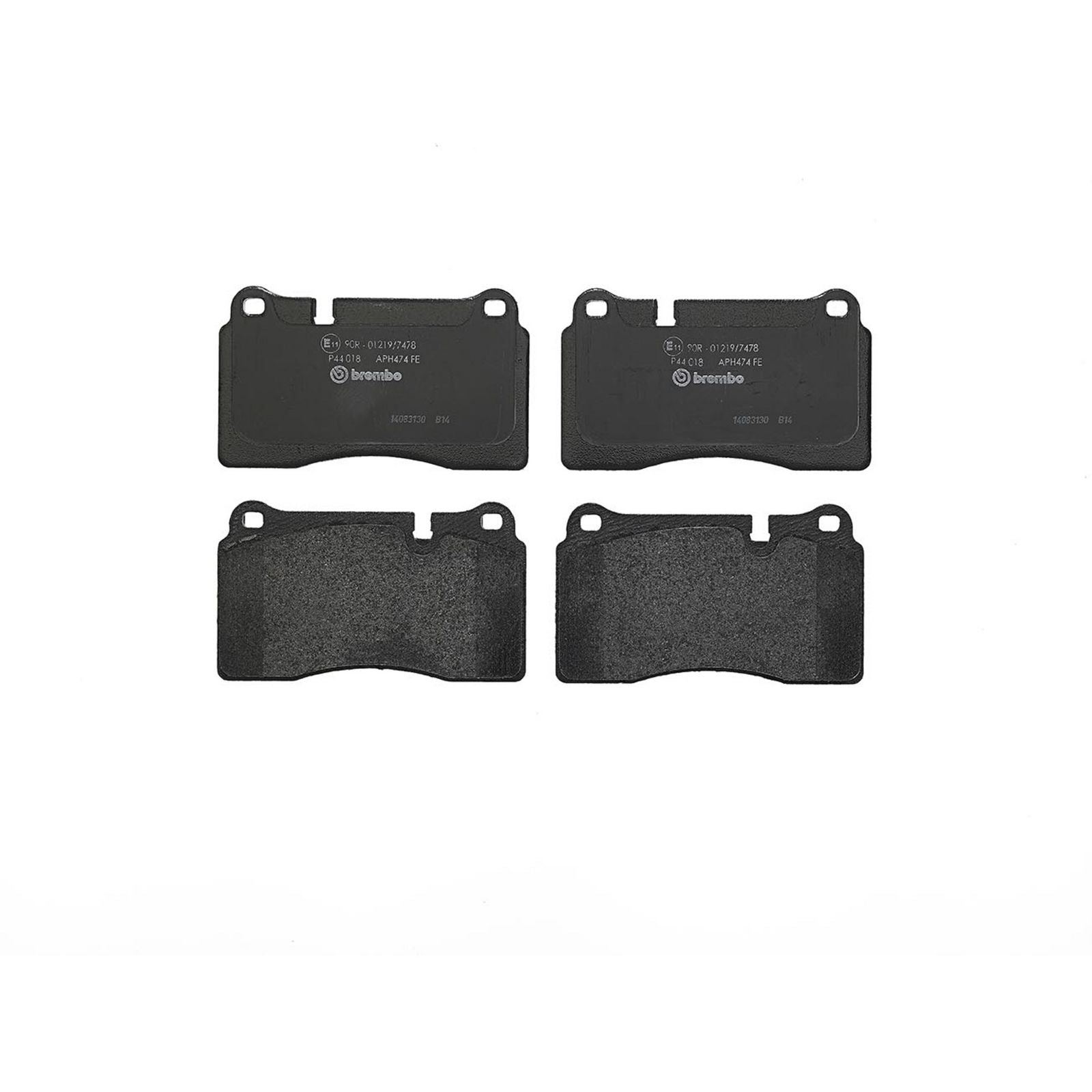 PRIME Low-Met Front Disc Brake Pad Set - P44018_02