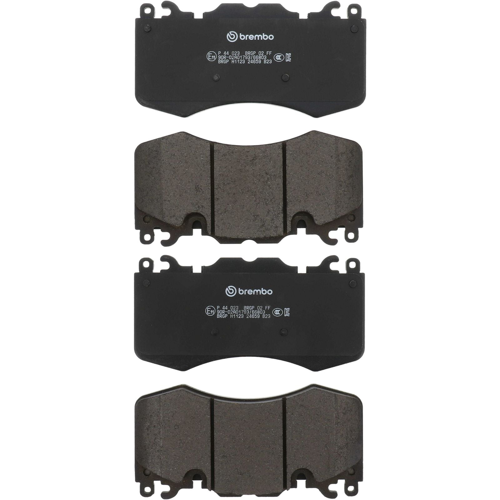 PRIME Low-Met Front Disc Brake Pad Set - P44023_02