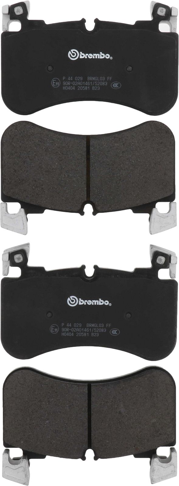 PRIME Low-Met Front Disc Brake Pad Set - P44029_01