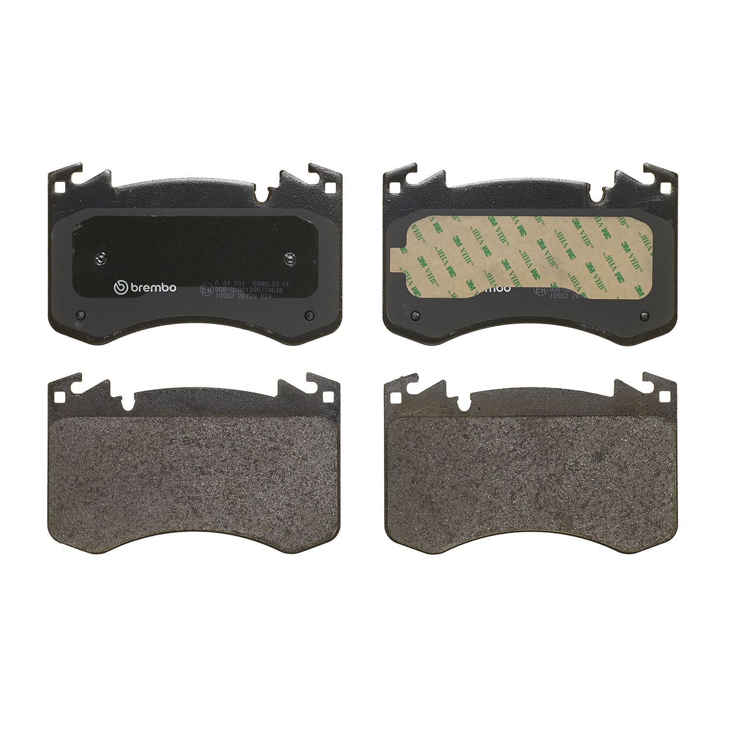 PRIME Low-Met Front Disc Brake Pad Set - P44031_01